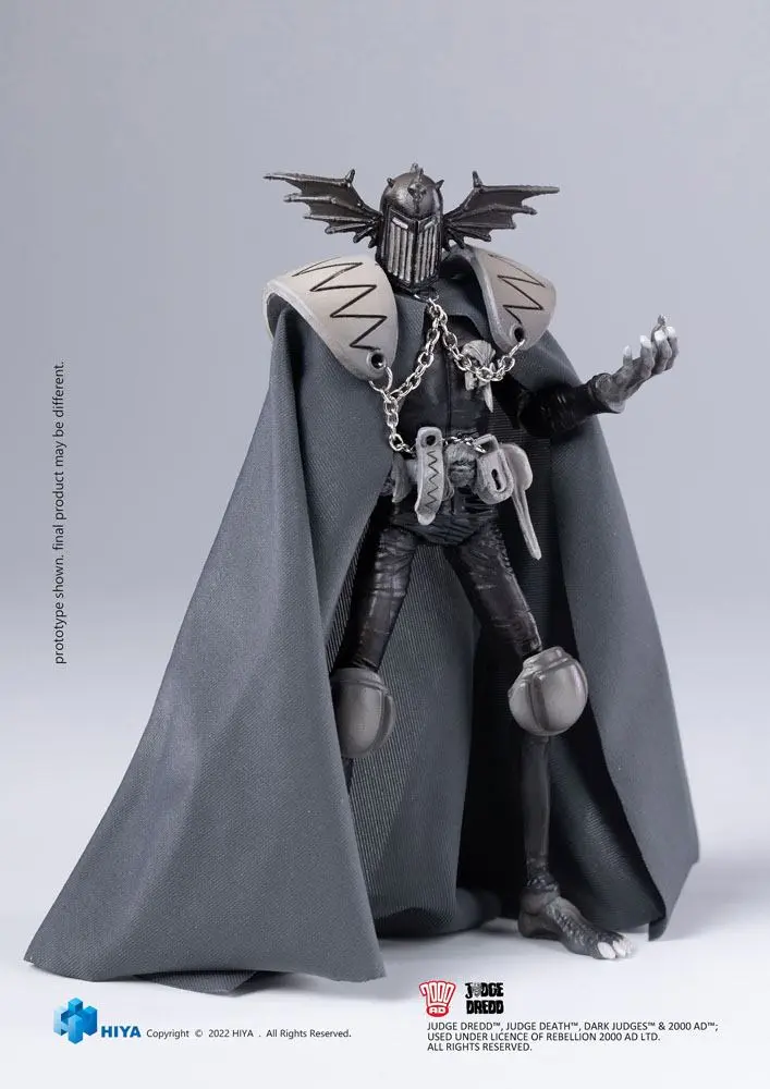 2000 AD Exquisite Mini Action Figure 1/18 Black and White Judge Fear 10 cm product photo