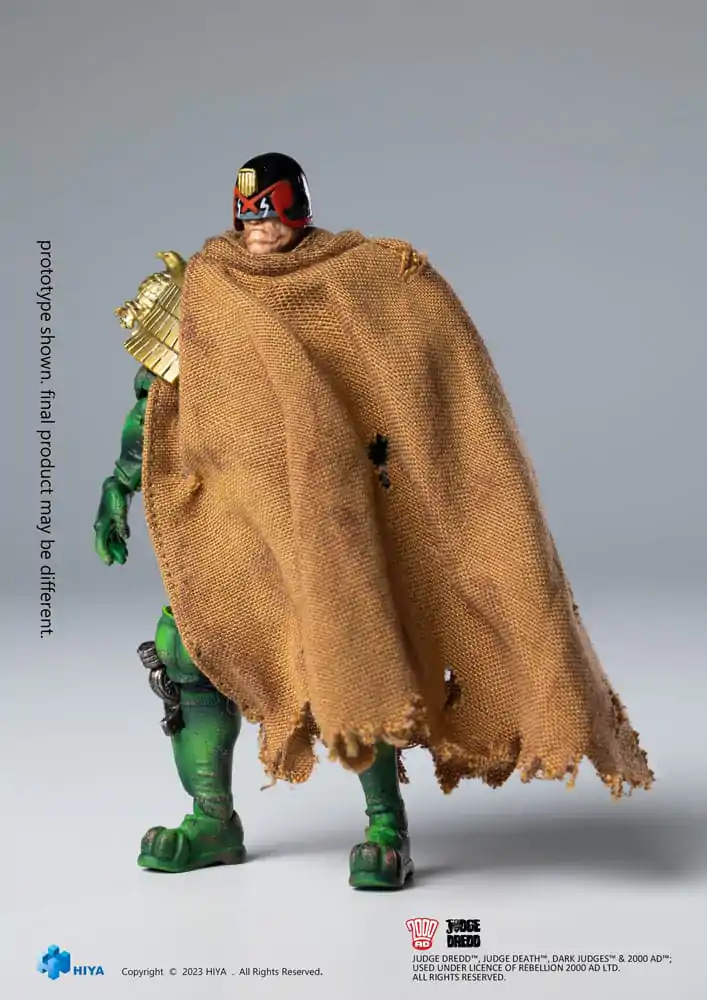 2000 AD Exquisite Mini Action Figure 1/18 Judge Dredd Cursed Earth Judge Dredd 10 cm termékfotó