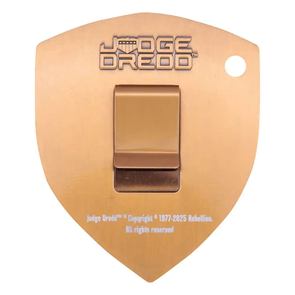 2000 AD Replica Judge Dredd Badge Limited Edition     product photo