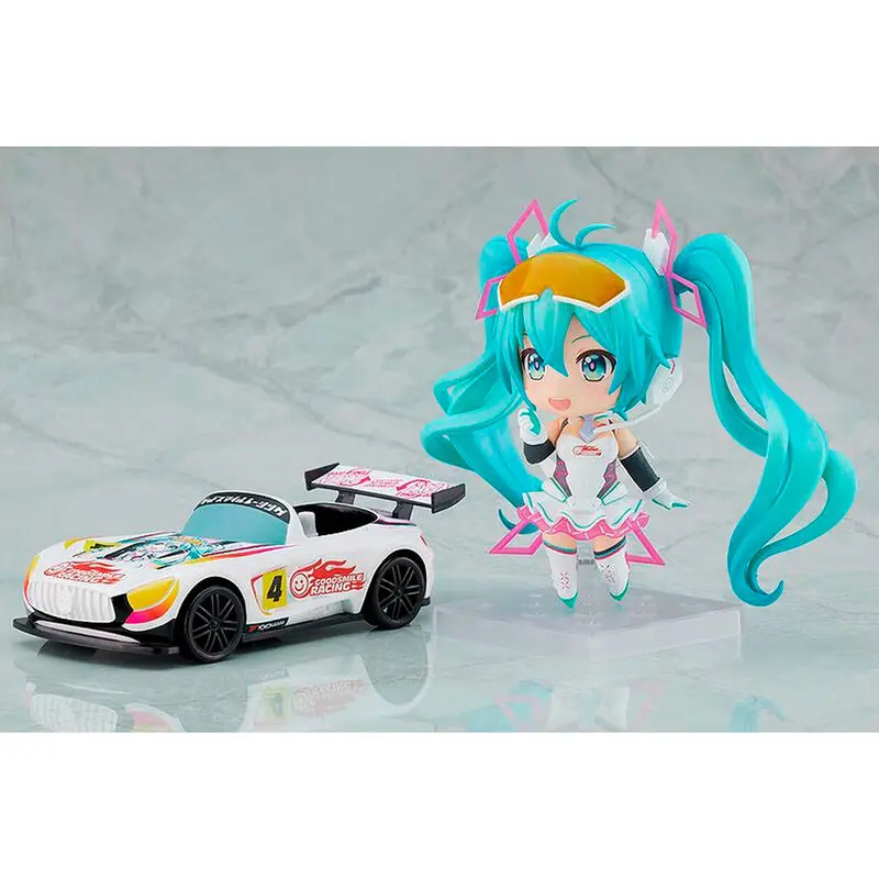 Hatsune Miku GT Project Nendoroid PVC Action Figure Racing Miku 2021 Ver. 10 cm product photo