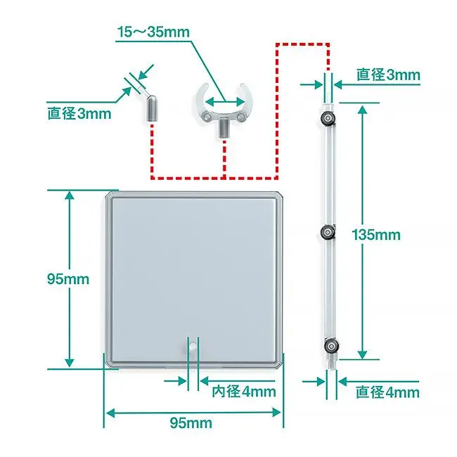 The Simple Stand for Figures &amp; Models 3-Pack product photo