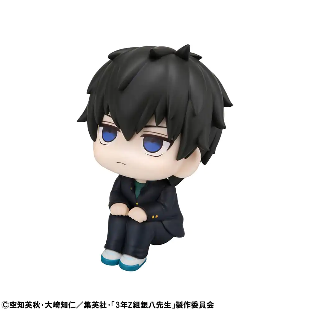 3-Z Ginpachi Sensei Look Up PVC Statue Toshiro Hijikata  11 cm product photo