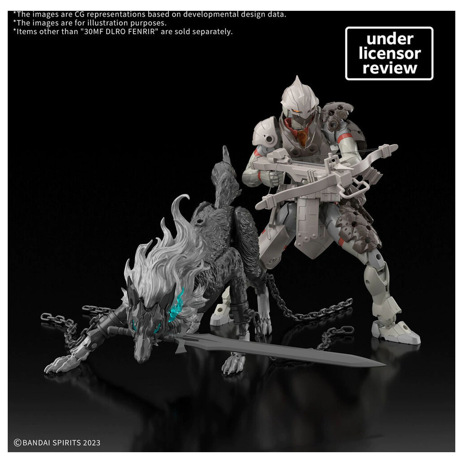 30 Minutes Fantasy Dlro Fenrir model kit product photo