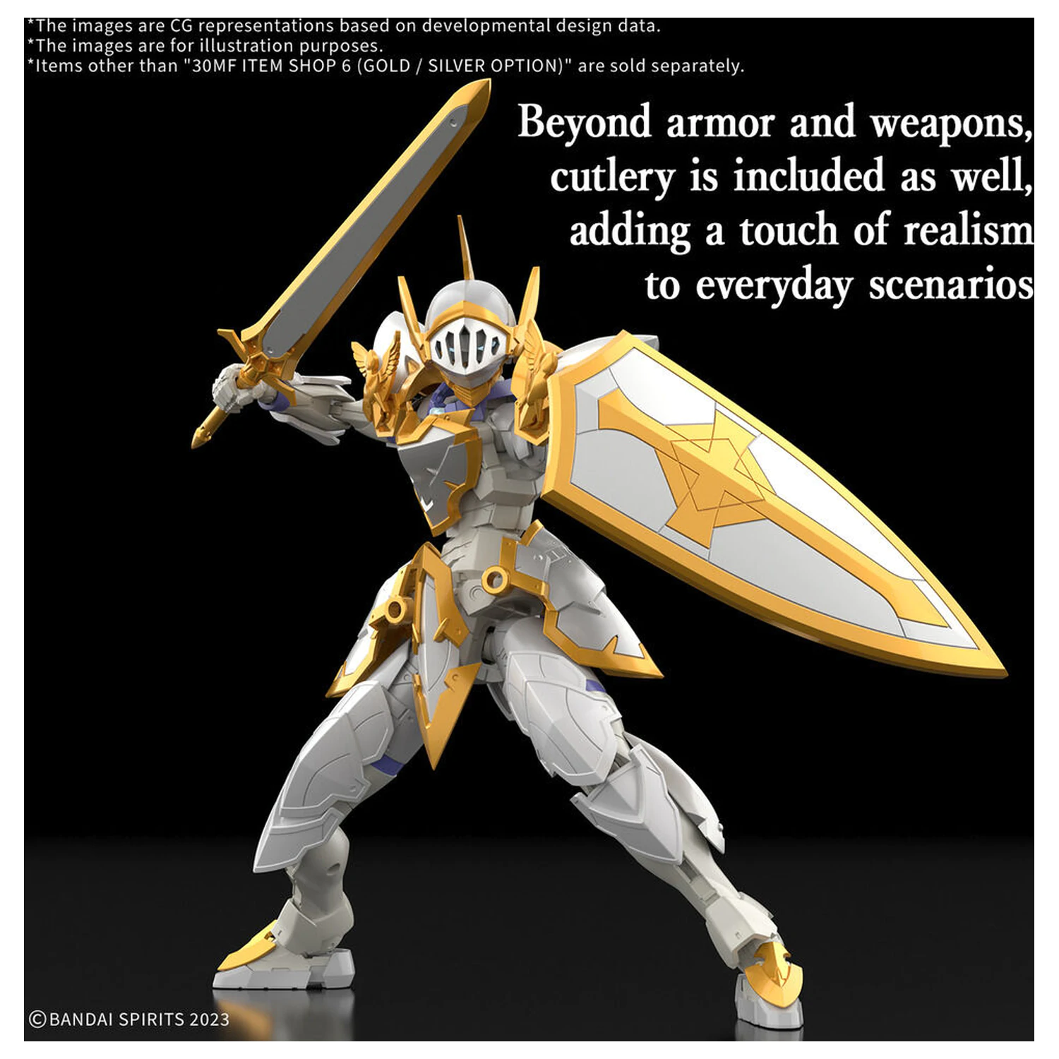 30 Minutes Fantasy Item Shop 6 Gold & Silver Option Parts product photo