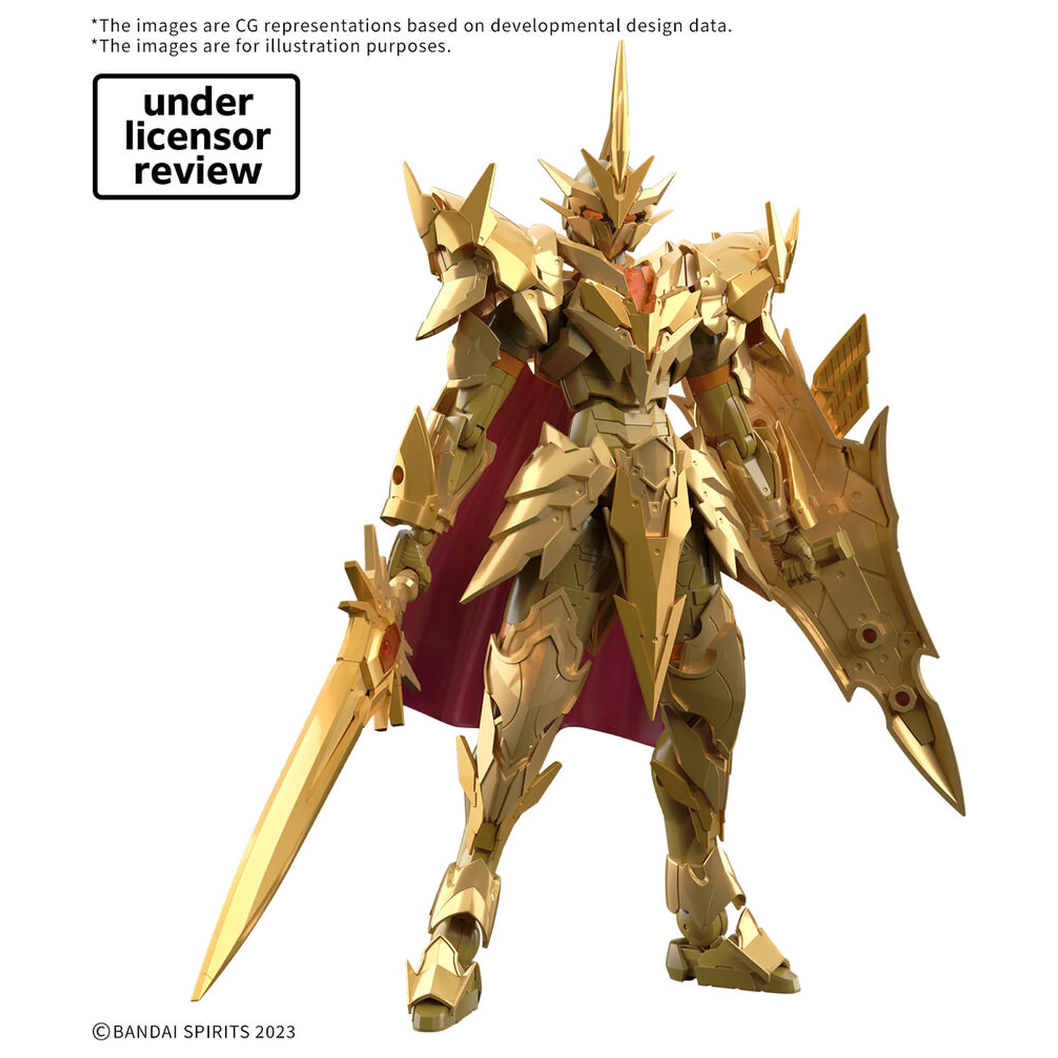30 Minutes Fantasy Superior Arch Knight model kit product photo