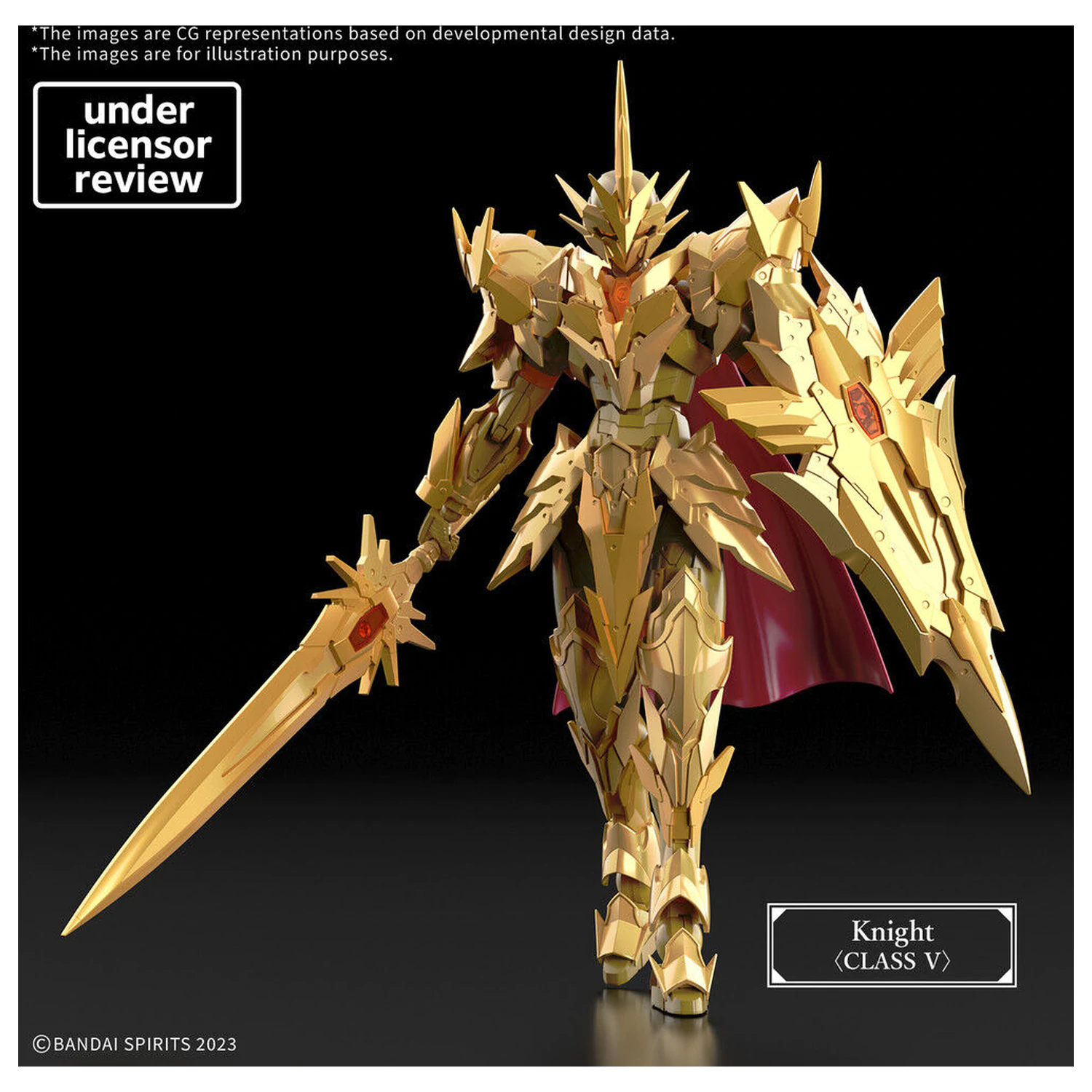 30 Minutes Fantasy Superior Arch Knight model kit product photo