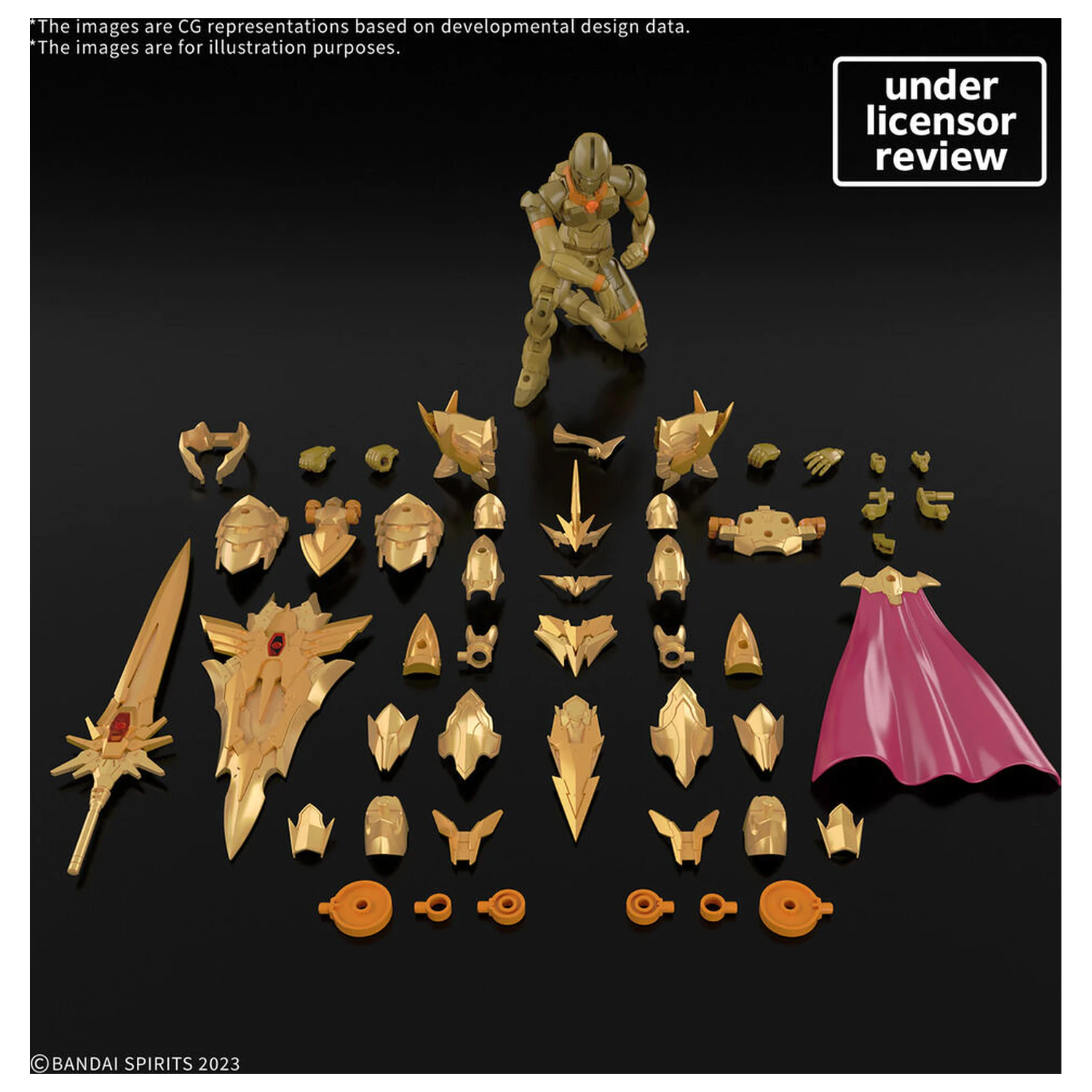 30 Minutes Fantasy Superior Arch Knight model kit product photo