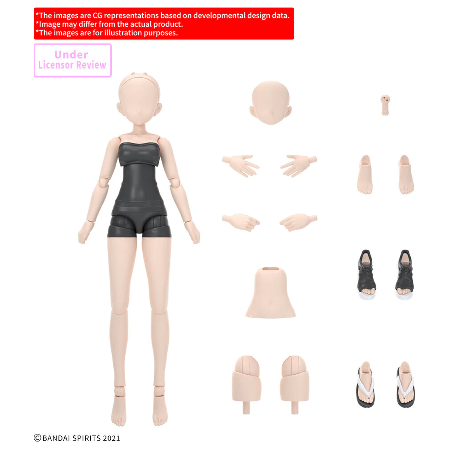 30 Minutes Sisters Option Body Parts Atelier Base 01 Color A product photo