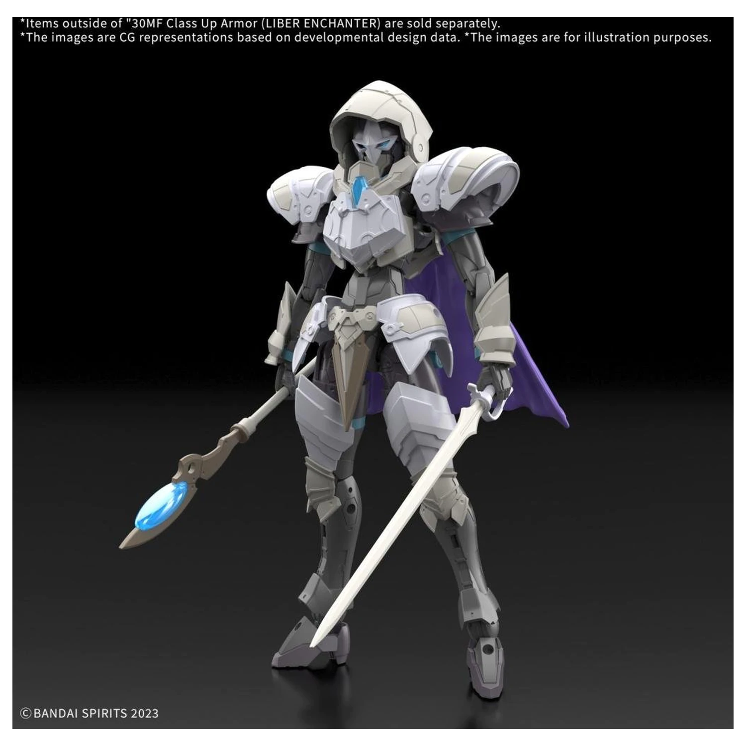 30MF Class Up Armor (Liber Enchanter) Model Kit product photo