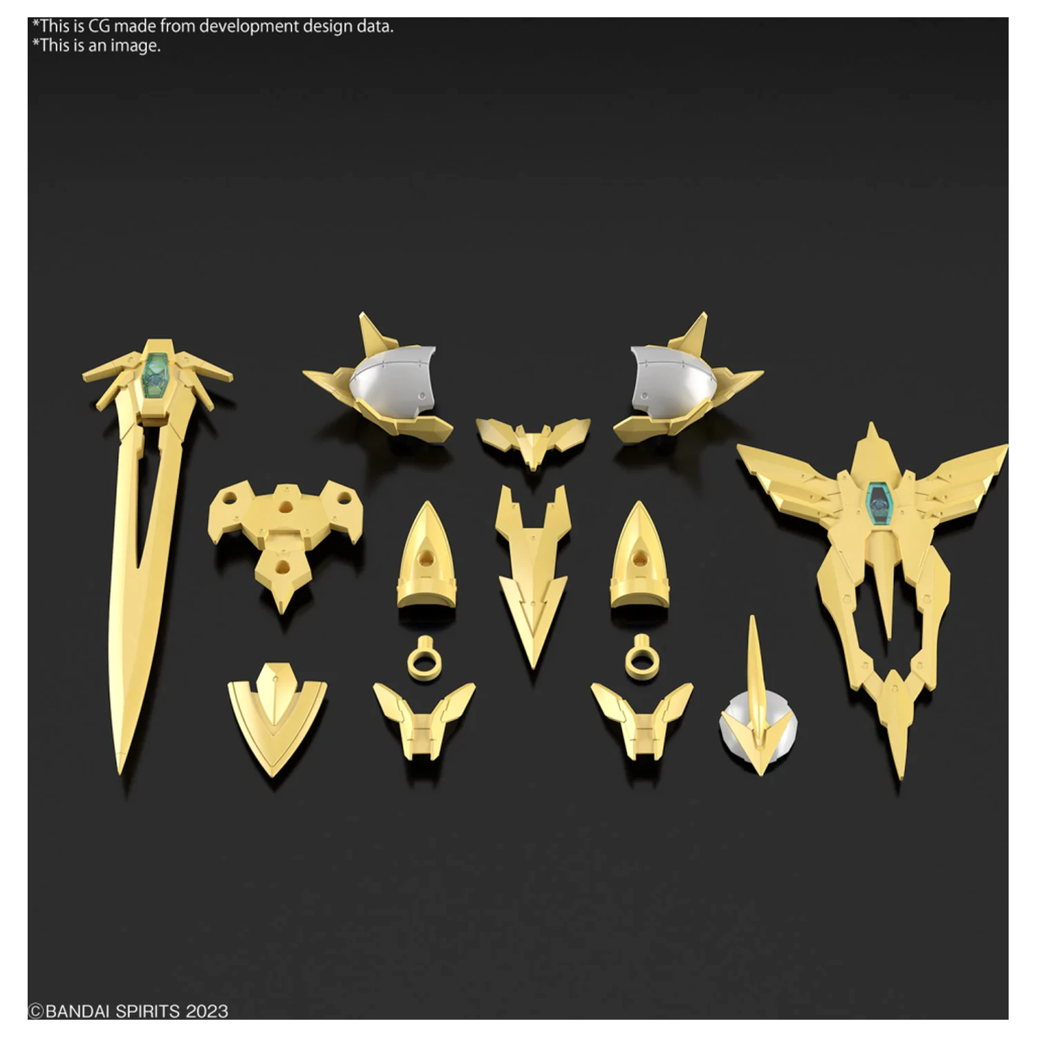 30MF Class Up Armor (Liber Holy Knight) Model Kit product photo