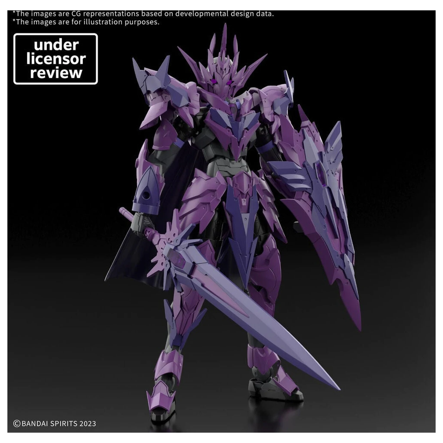 30MF Darknevil Arch Knight Model Kit Base Figure 30 Minutes Fantasy product photo