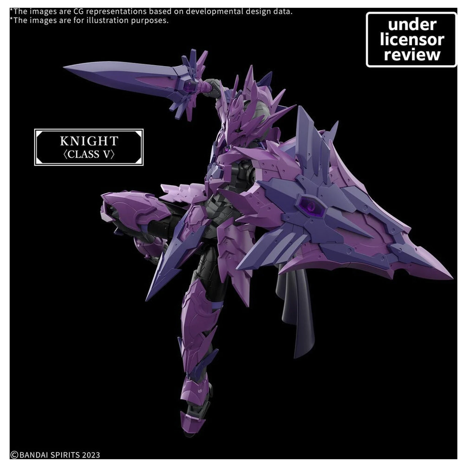 30MF Darknevil Arch Knight Model Kit Base Figure 30 Minutes Fantasy product photo