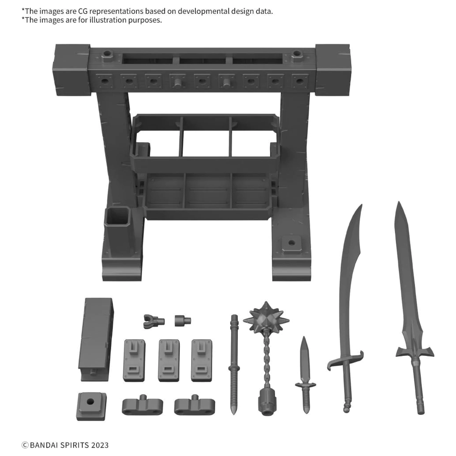 30MF Item Shop 3 (Weapon Option) Model Kit product photo