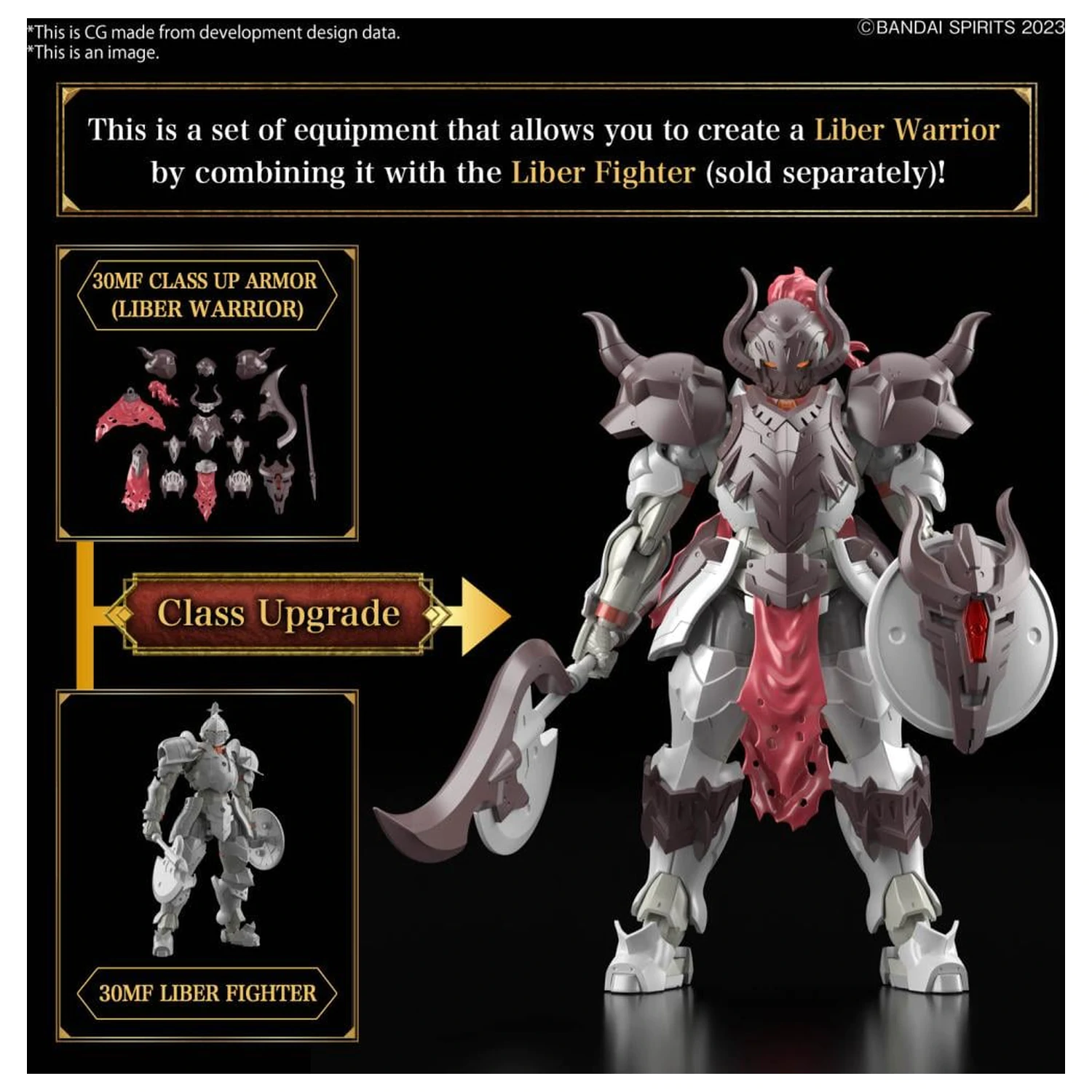 30MF Liber Warrior Model Kit product photo
