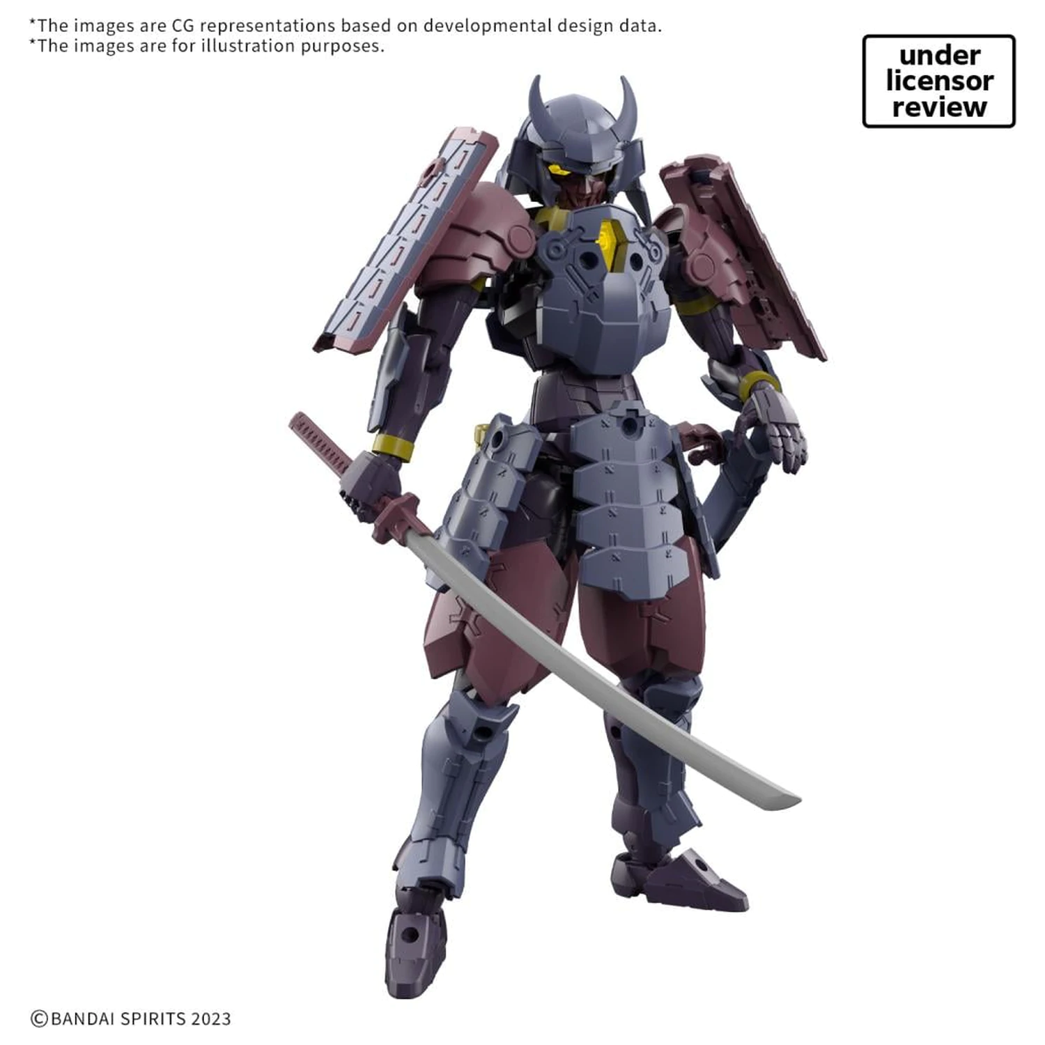 30MF Meteoric Iron Samurai Model Kit product photo