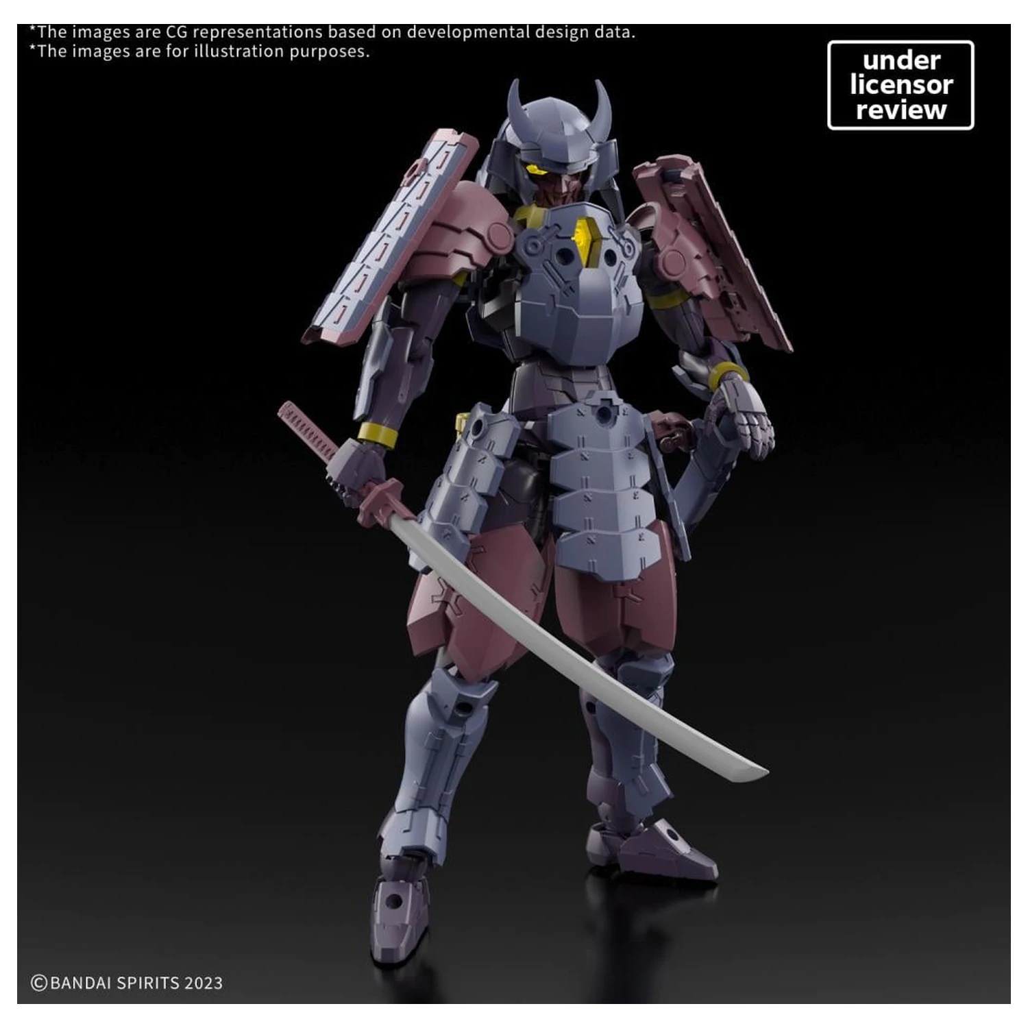 30MF Meteoric Iron Samurai Model Kit product photo