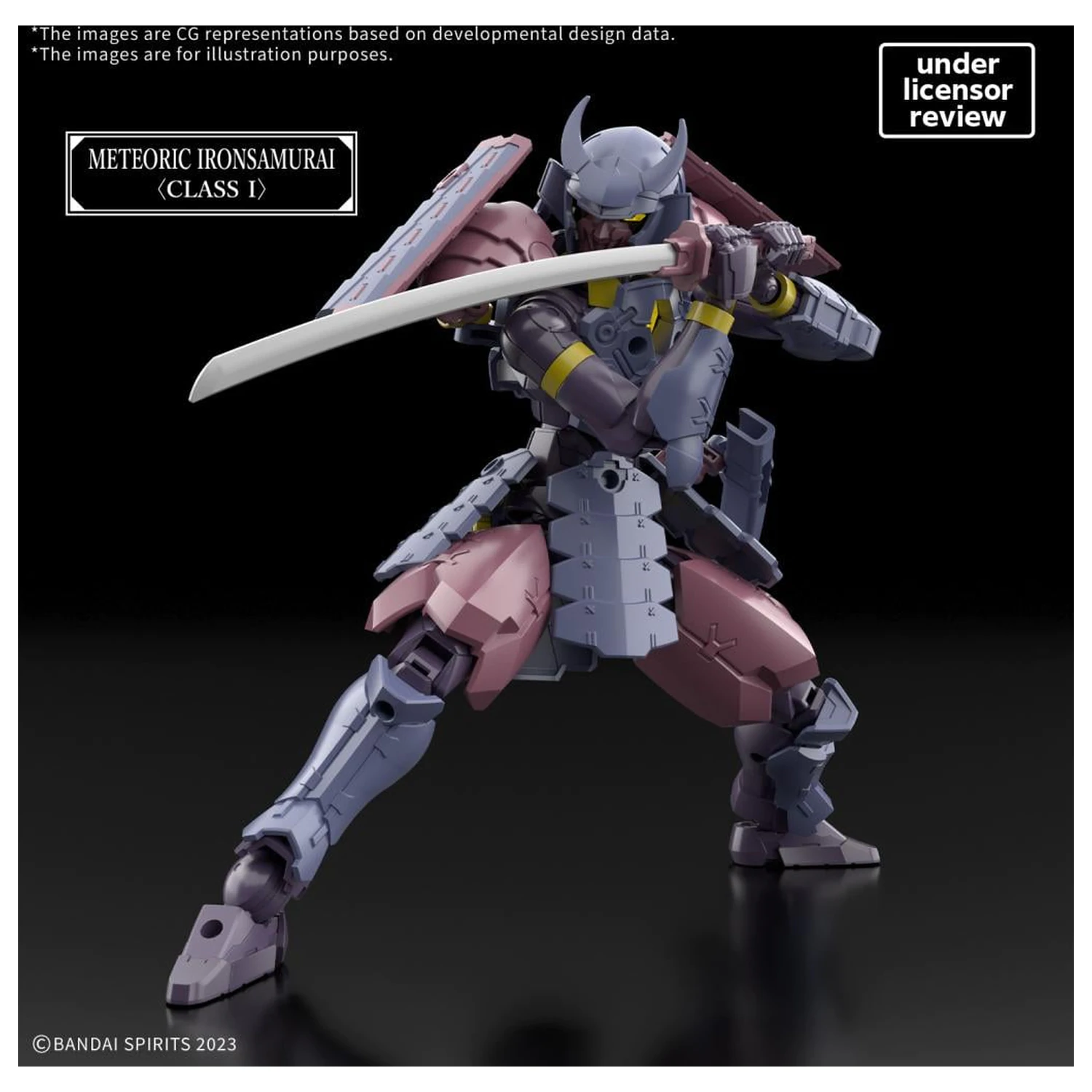 30MF Meteoric Iron Samurai Model Kit product photo