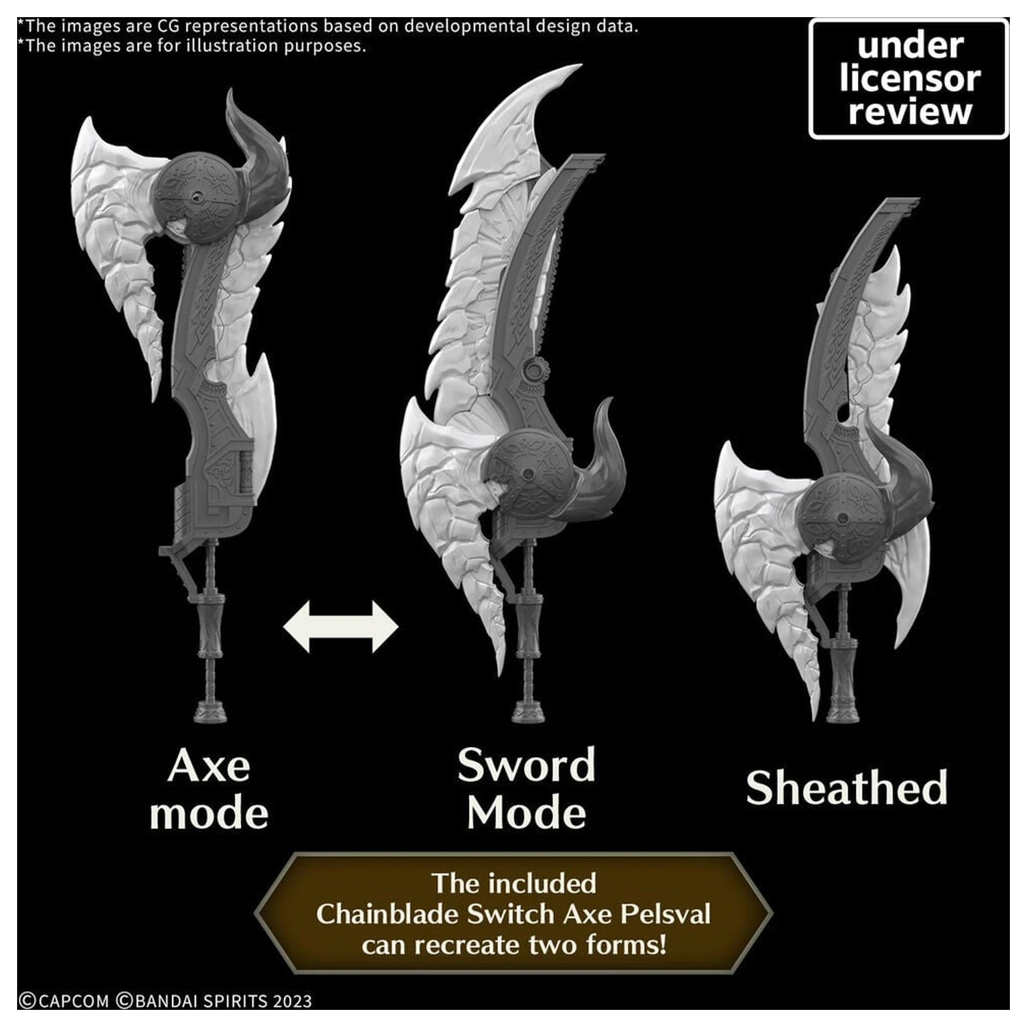 30MF Monster Hunter Wilds Arkveld Equipment Arkvulcan Series Accessory Set 30 Minutes Fantasy product photo
