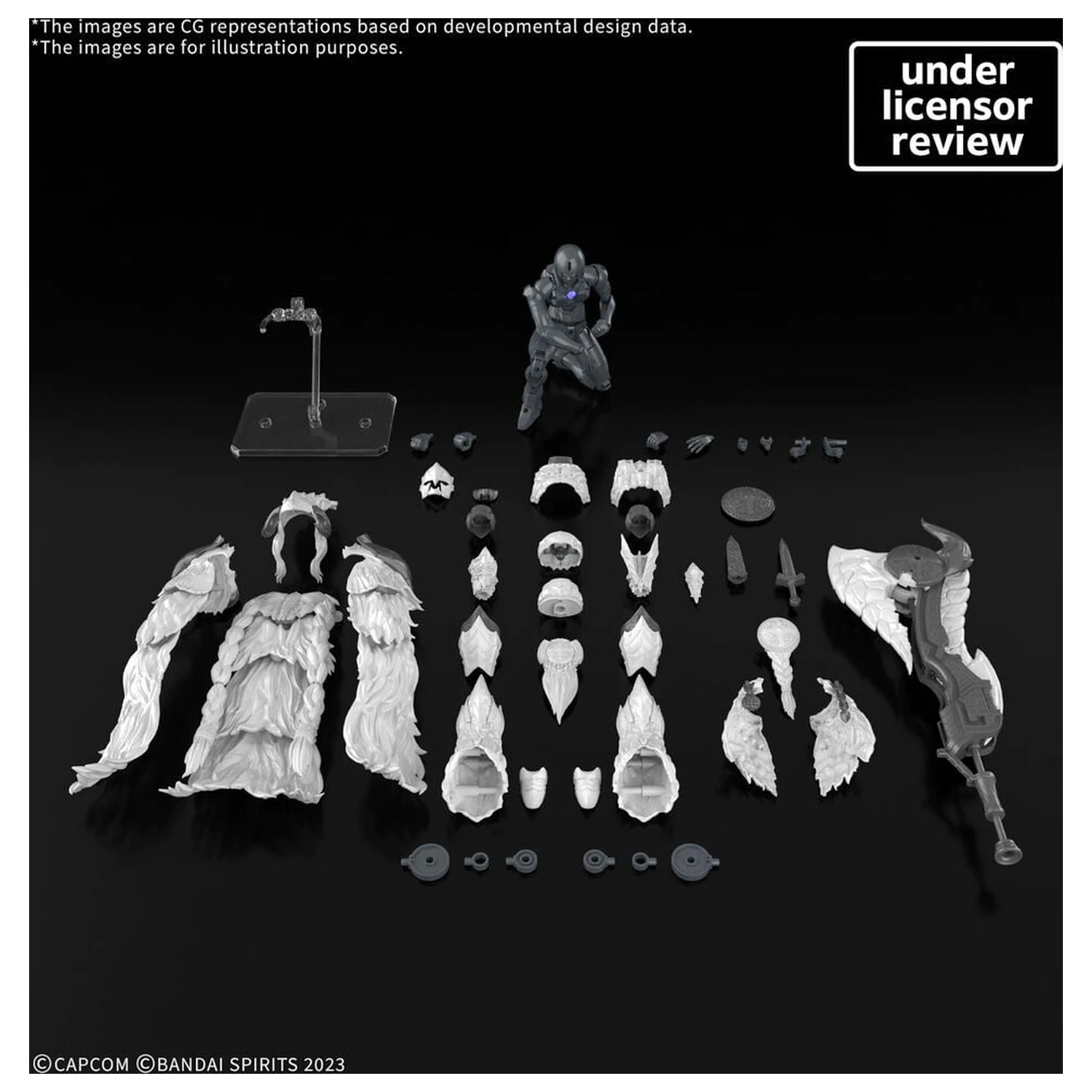 30MF Monster Hunter Wilds Arkveld Equipment Arkvulcan Series Accessory Set 30 Minutes Fantasy product photo