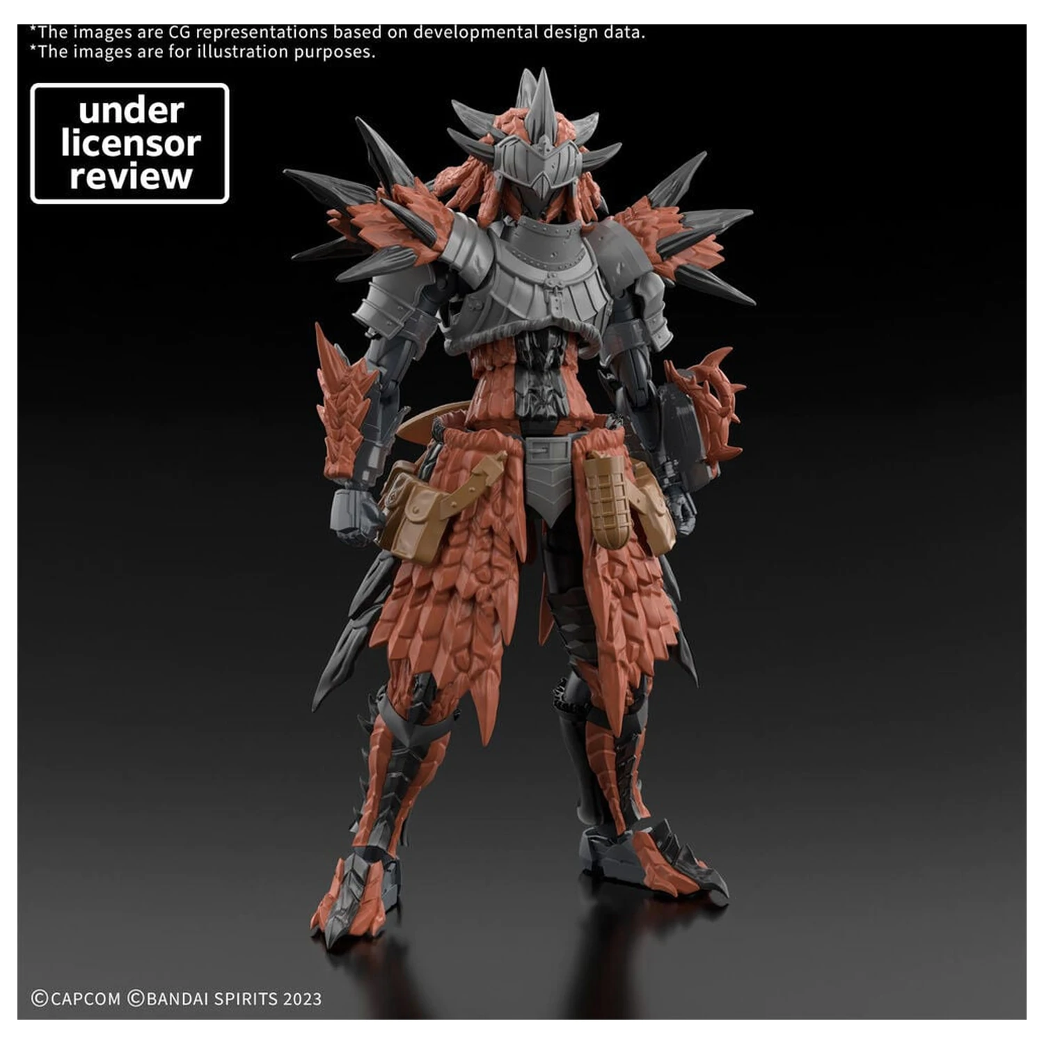 30MF Monster Hunter Wilds Rathalos Equipment Rathalos Series Accessory Set 30 Minutes Fantasy product photo
