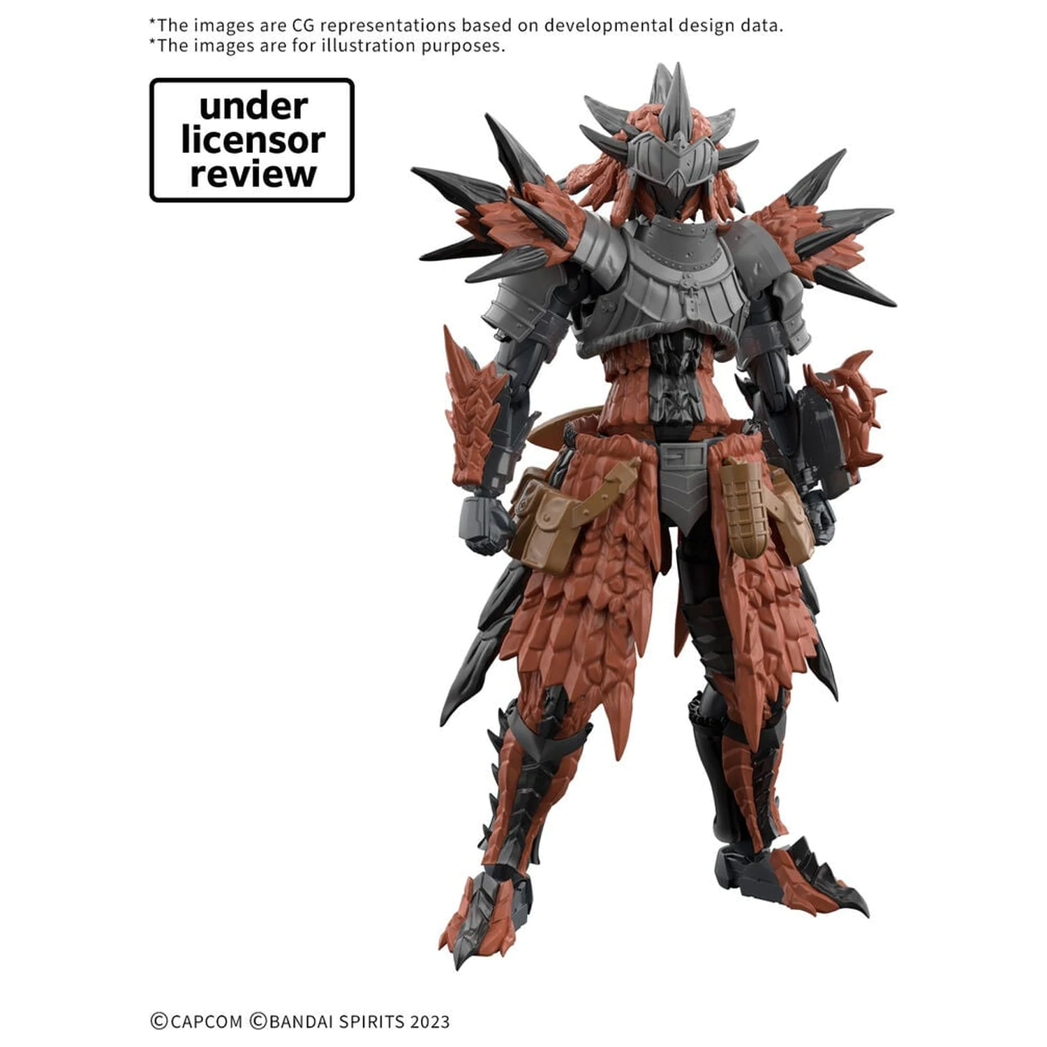 30MF Monster Hunter Wilds Rathalos Equipment Rathalos Series Accessory Set 30 Minutes Fantasy product photo