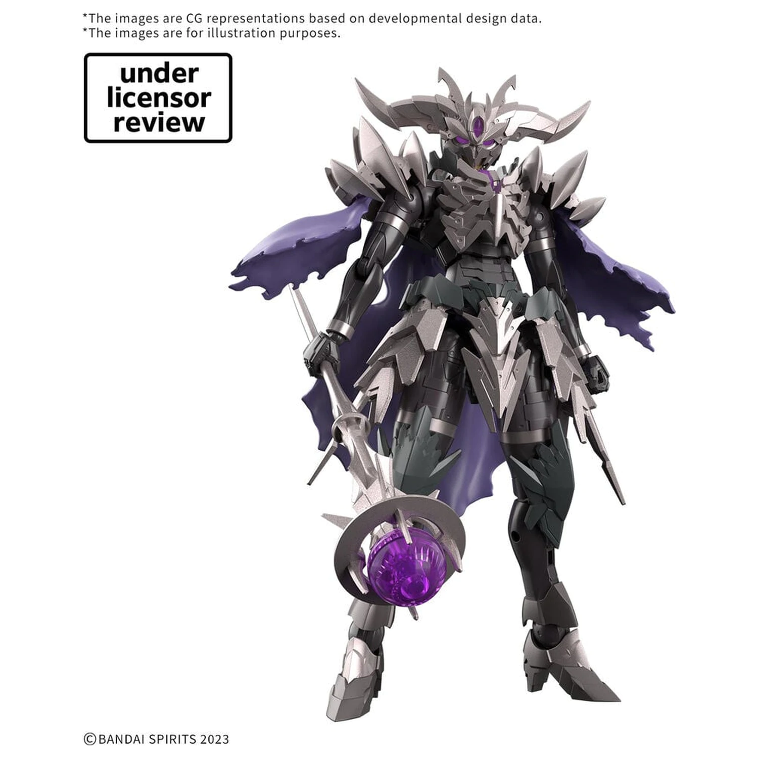 30MF Necrosmephisto Model Kit Base Figure 30 Minutes Fantasy product photo