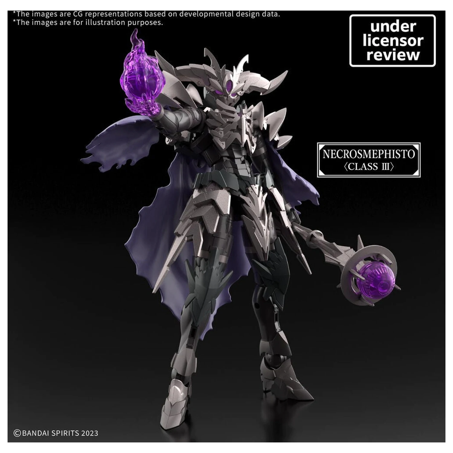 30MF Necrosmephisto Model Kit Base Figure 30 Minutes Fantasy product photo