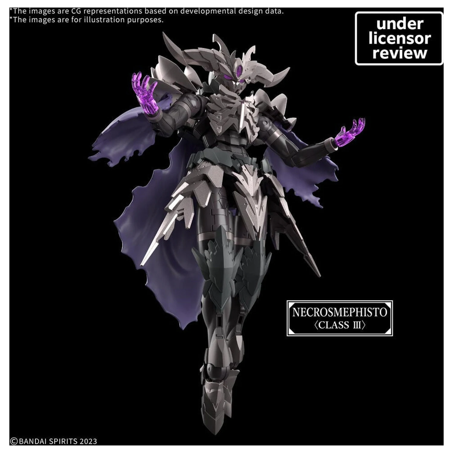 30MF Necrosmephisto Model Kit Base Figure 30 Minutes Fantasy product photo
