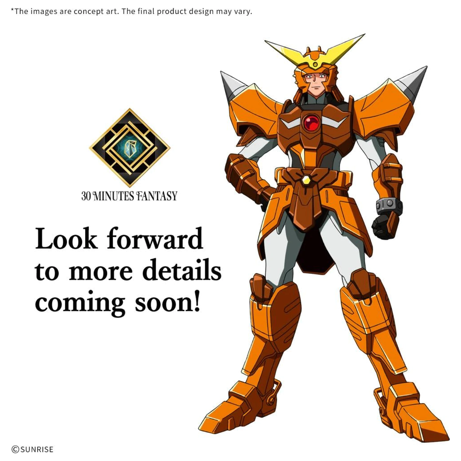 30MF Yoroi-Shinden Samurai Troopers Wild Model Kit product photo