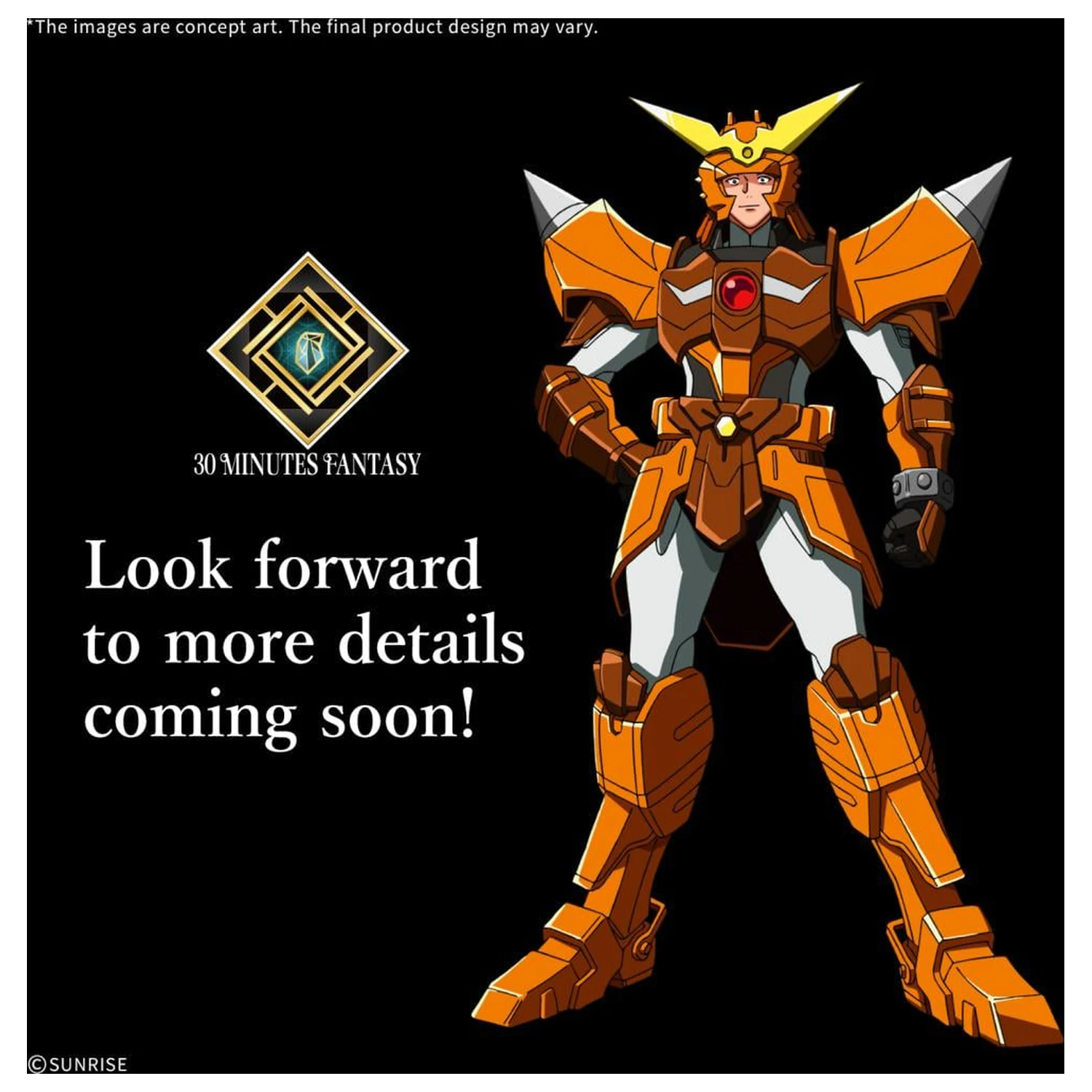 30MF Yoroi-Shinden Samurai Troopers Wild Model Kit product photo