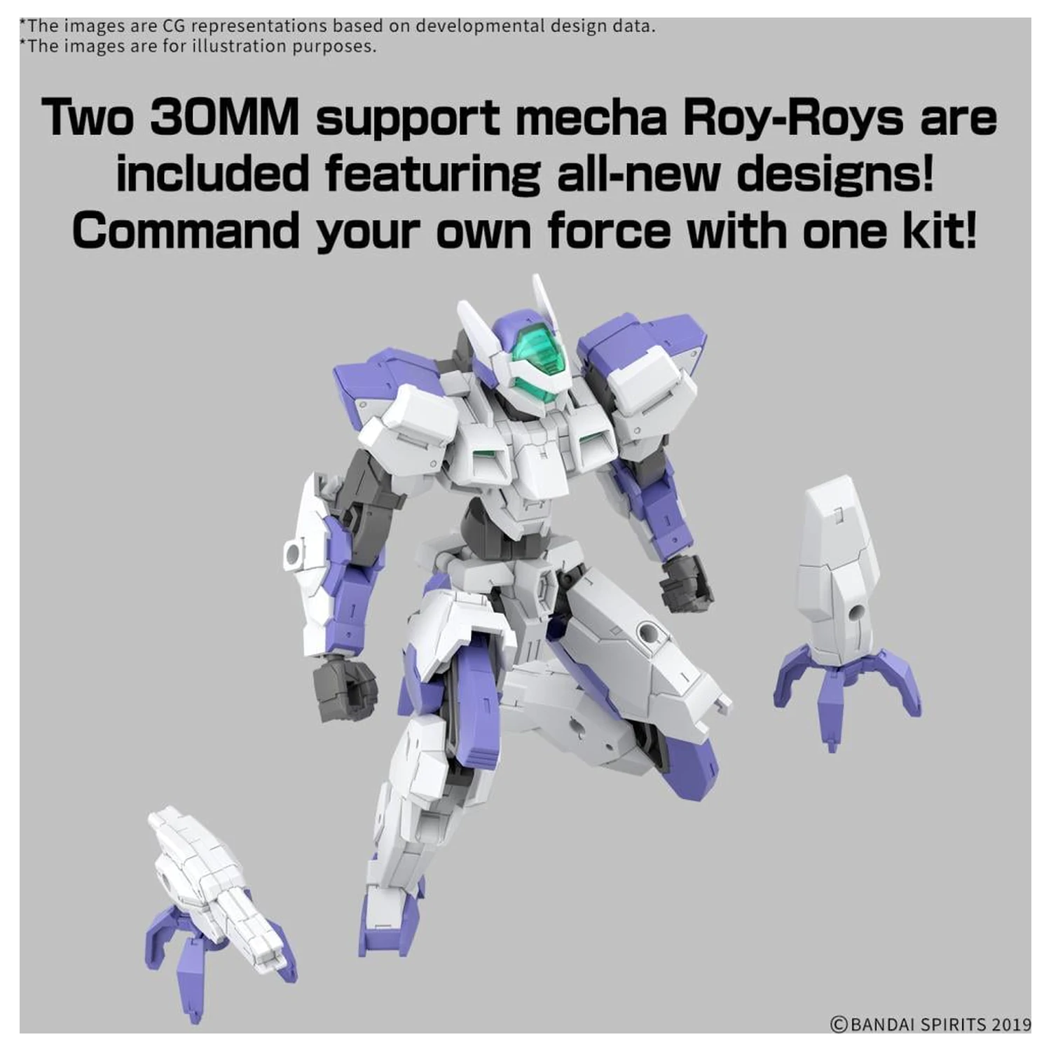 30MM 1/144 eEXM-40 IGLIGHT 01 Model Kit product photo