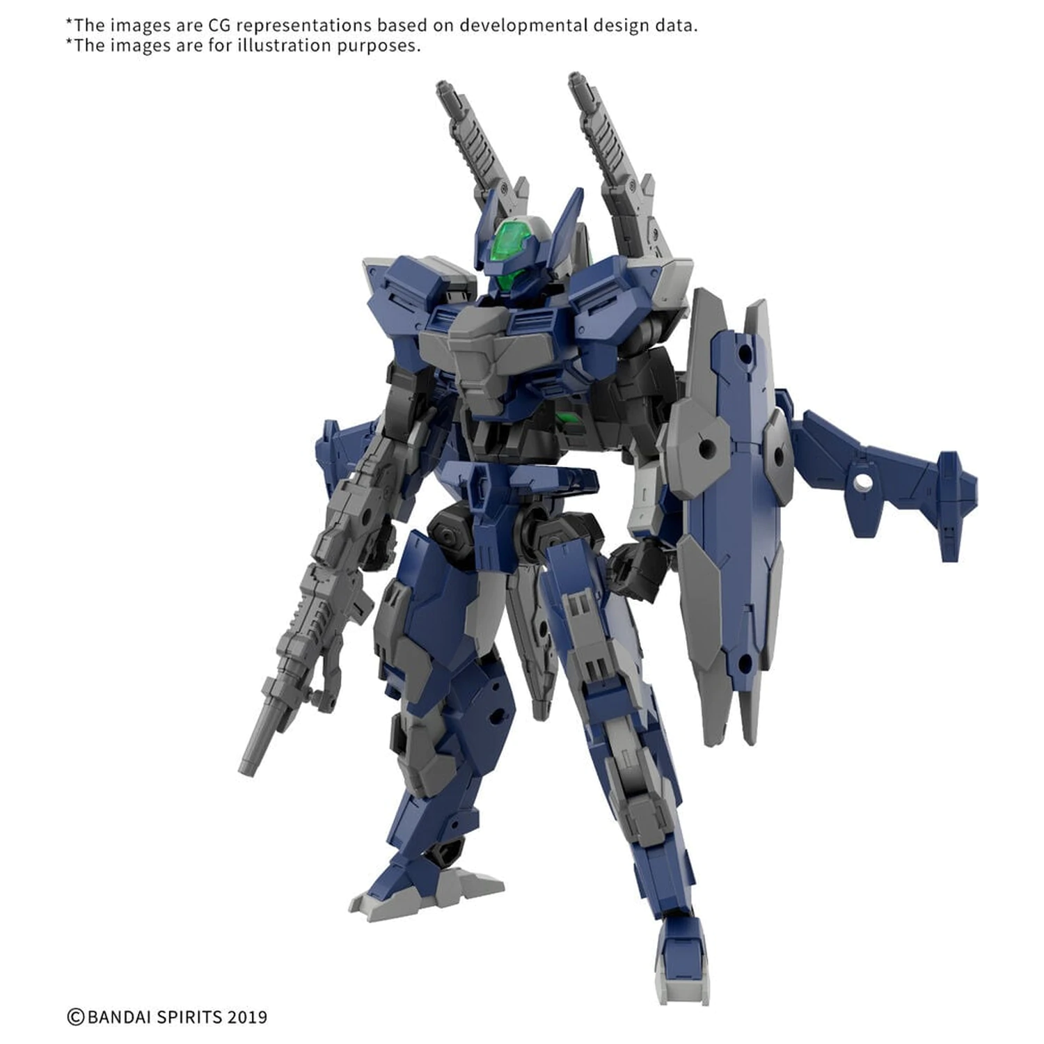 30MM 1/144 eEXM-40 Iglight High-Mobility Type Model Kit Base Figure 30 Minutes Missions product photo