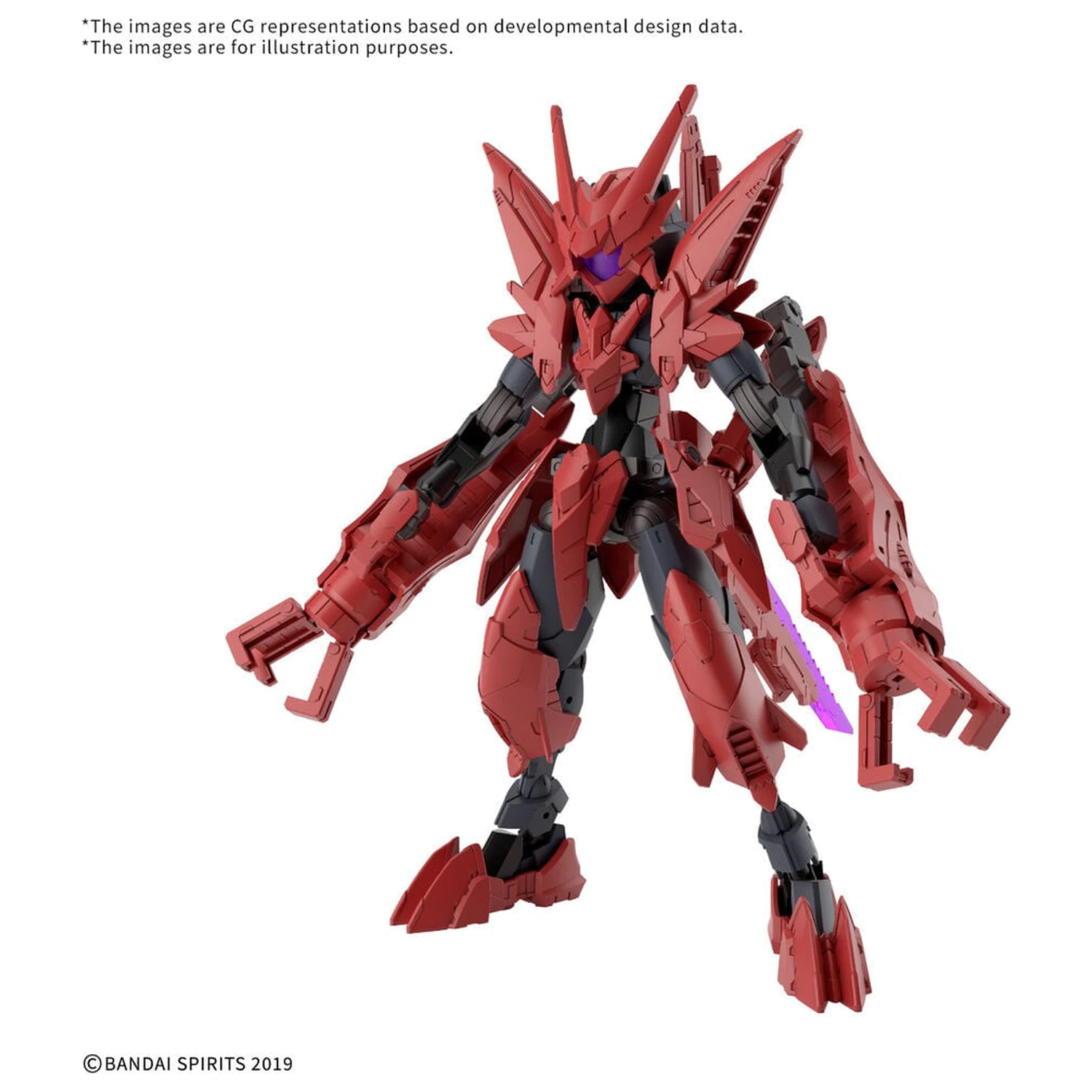 30MM 1/144 EXM-E7b Spinatia Beast Type Model Kit Base Figure 30 Minutes Missions product photo