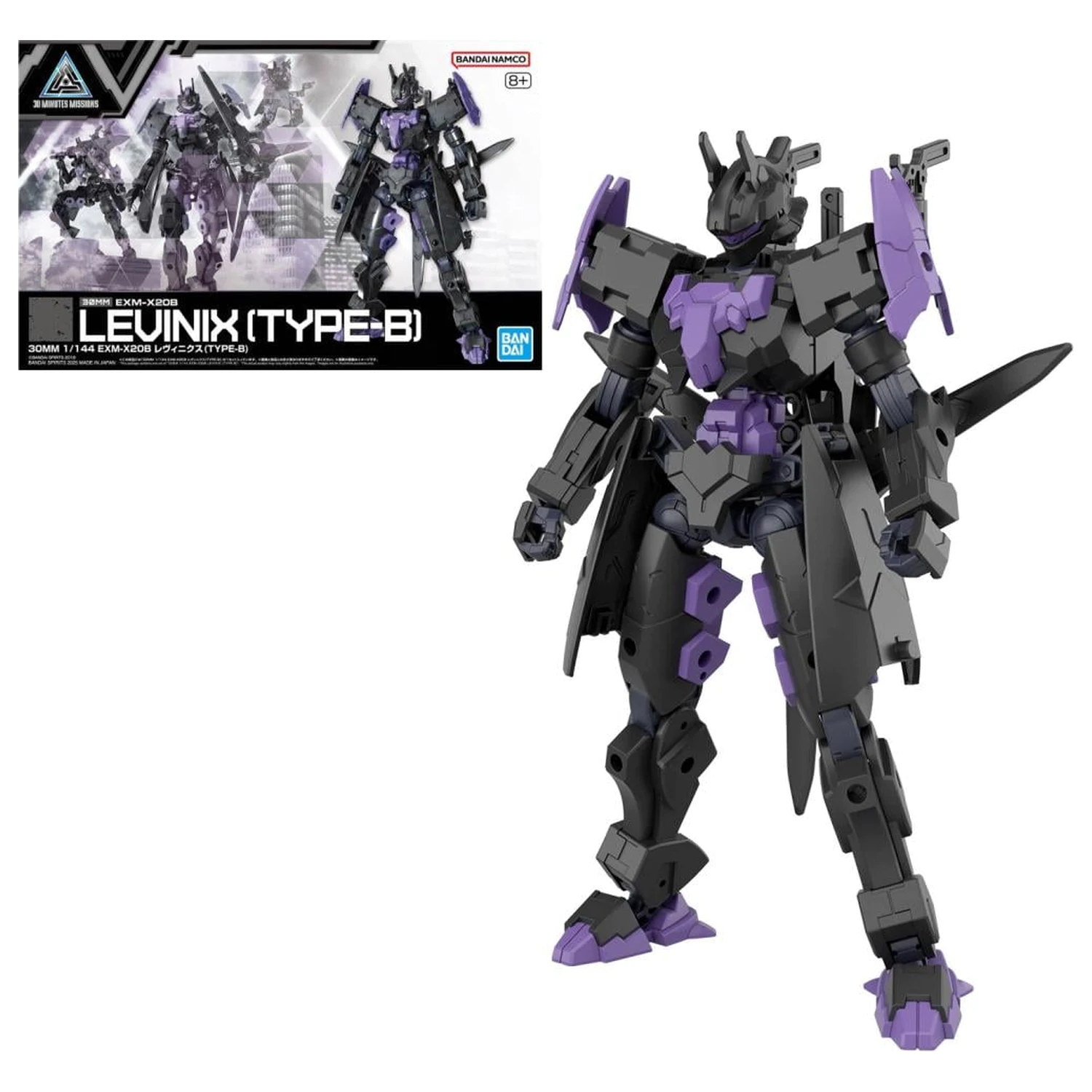30MM 1/144 EXM-X20B Levinix (Type-B) Model Kit product photo