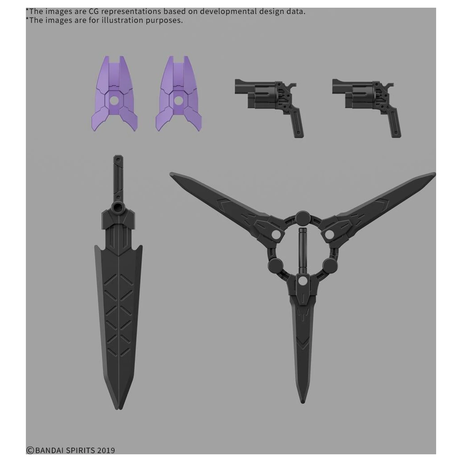 30MM 1/144 EXM-X20B Levinix (Type-B) Model Kit product photo