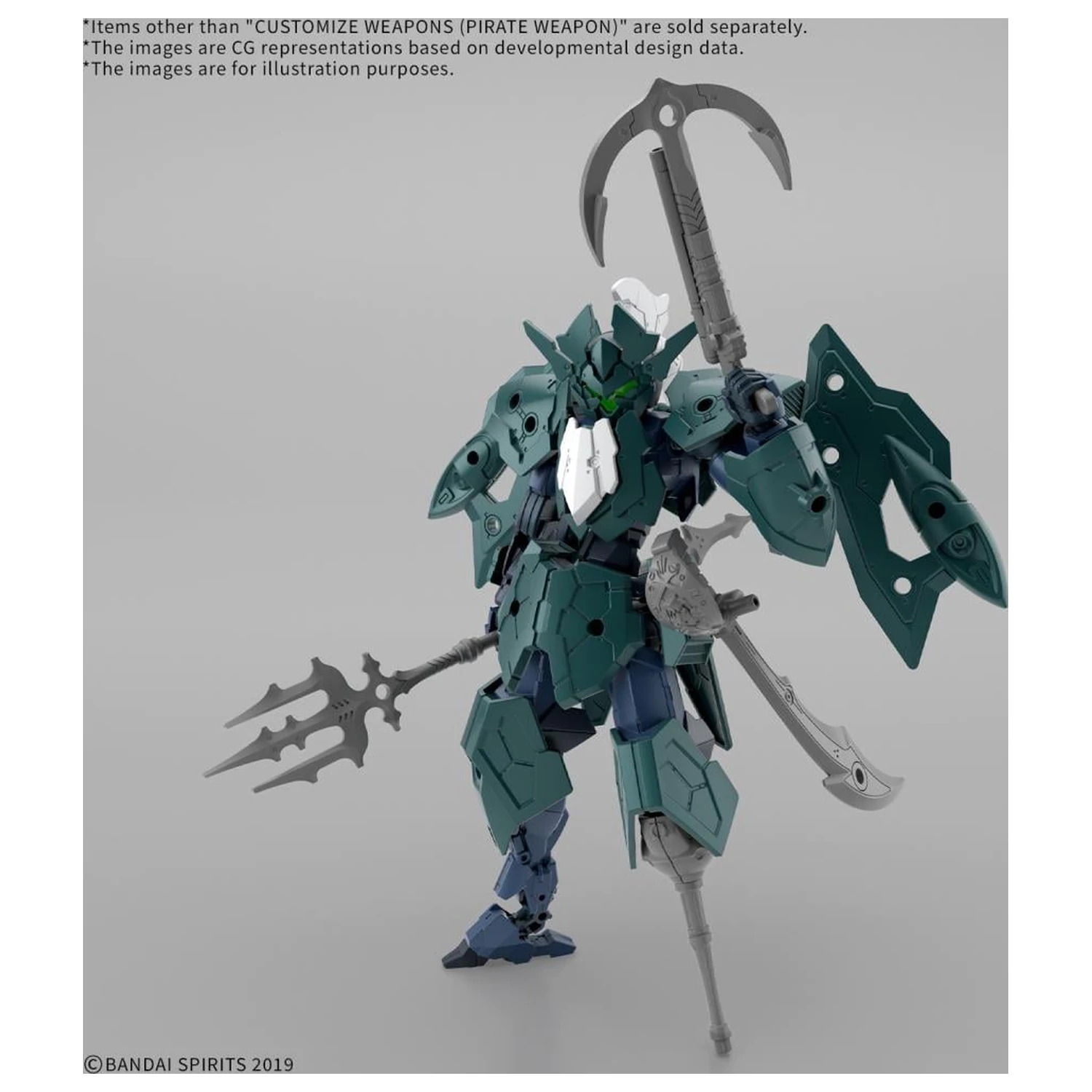 30MM Customize Weapons (Pirate Weapon) Model Kit accessory pack product photo