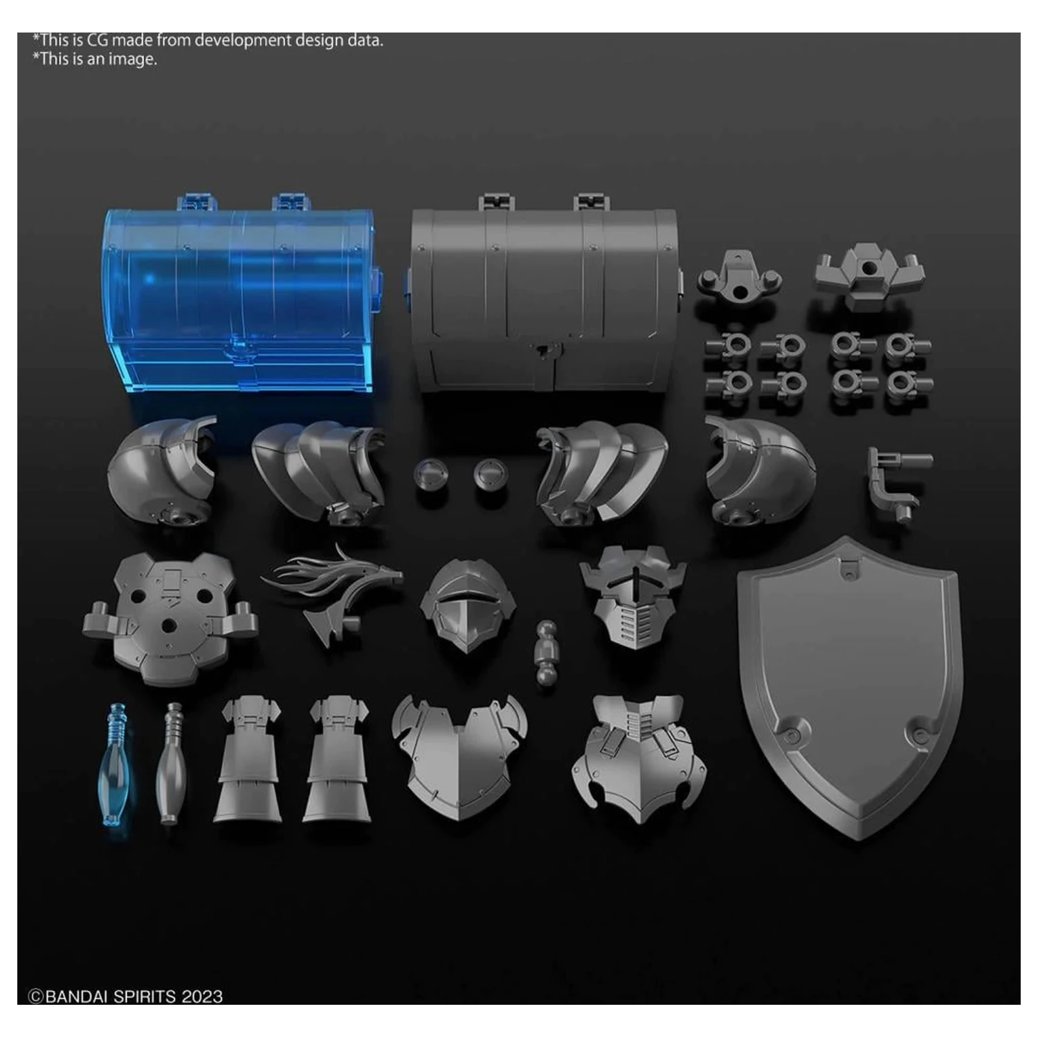 30MM Item Shop 1 (Knight Option) Model Kit product photo