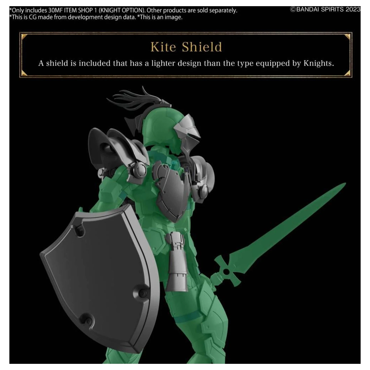 30MM Item Shop 1 (Knight Option) Model Kit product photo