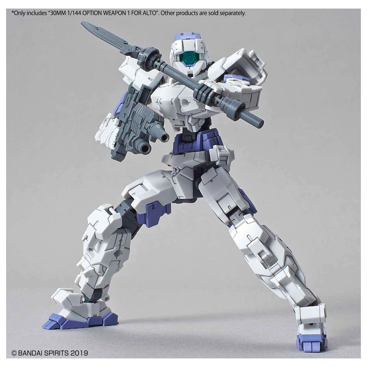 30MM Optional Weapon Set 1 for Alto model kit accessory pack product photo
