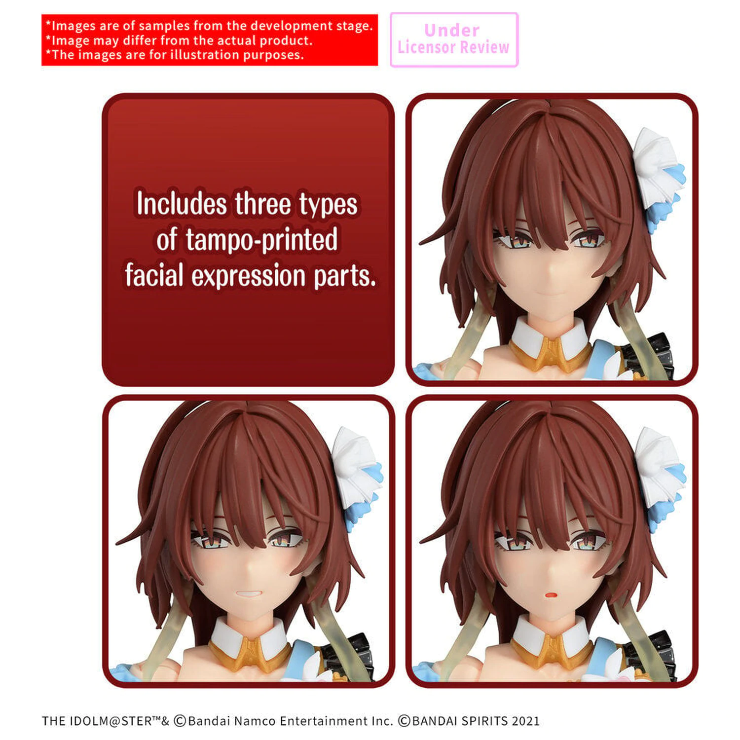 30MS Mikoto Aketa Model Kit Base Figure 30 Minutes Sisters The Idolmaster product photo