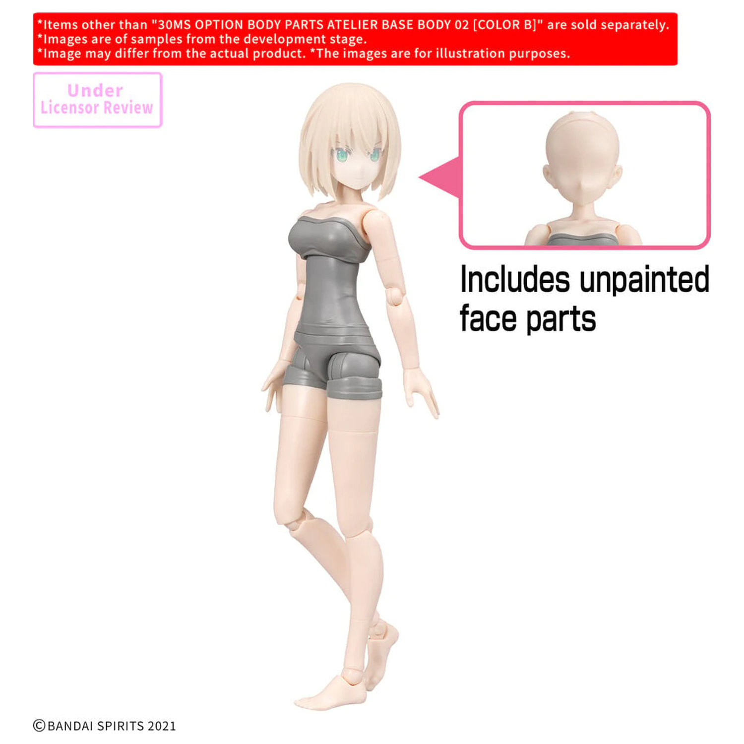 30MS Option Body Parts Atelier Base Body 02 Color B Accessory Set 30 Minutes Sisters product photo