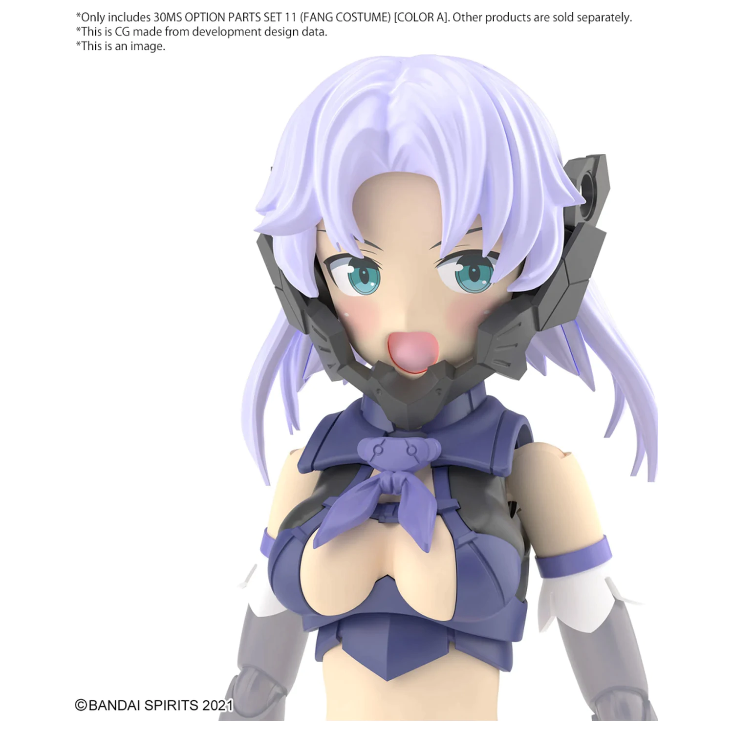 30MS Option Parts Set 11 (Fang Costume) Color A Model Kit product photo