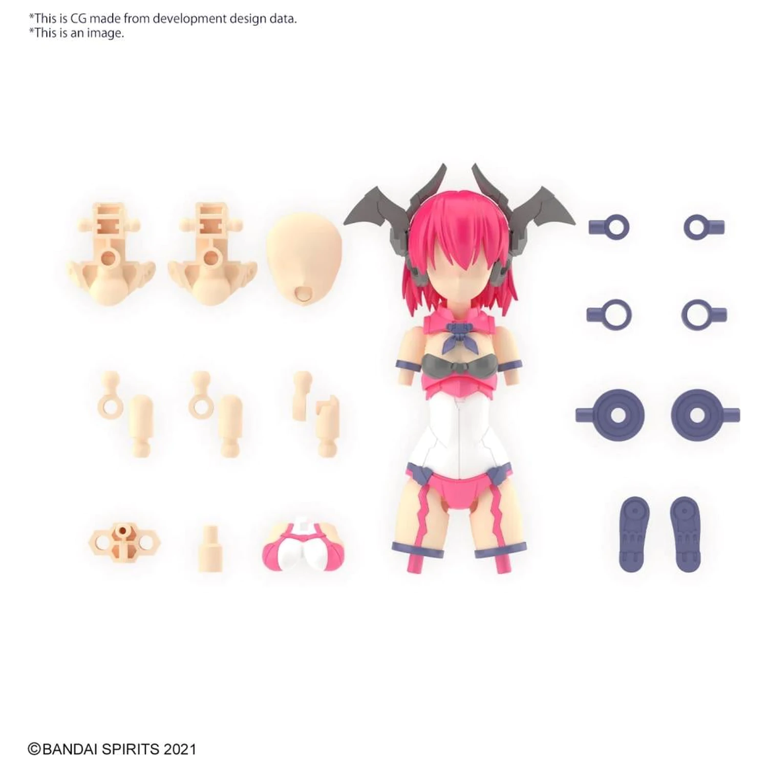 30MS Option Parts Set 12 (Reaper Costume) Color A Model Kit product photo