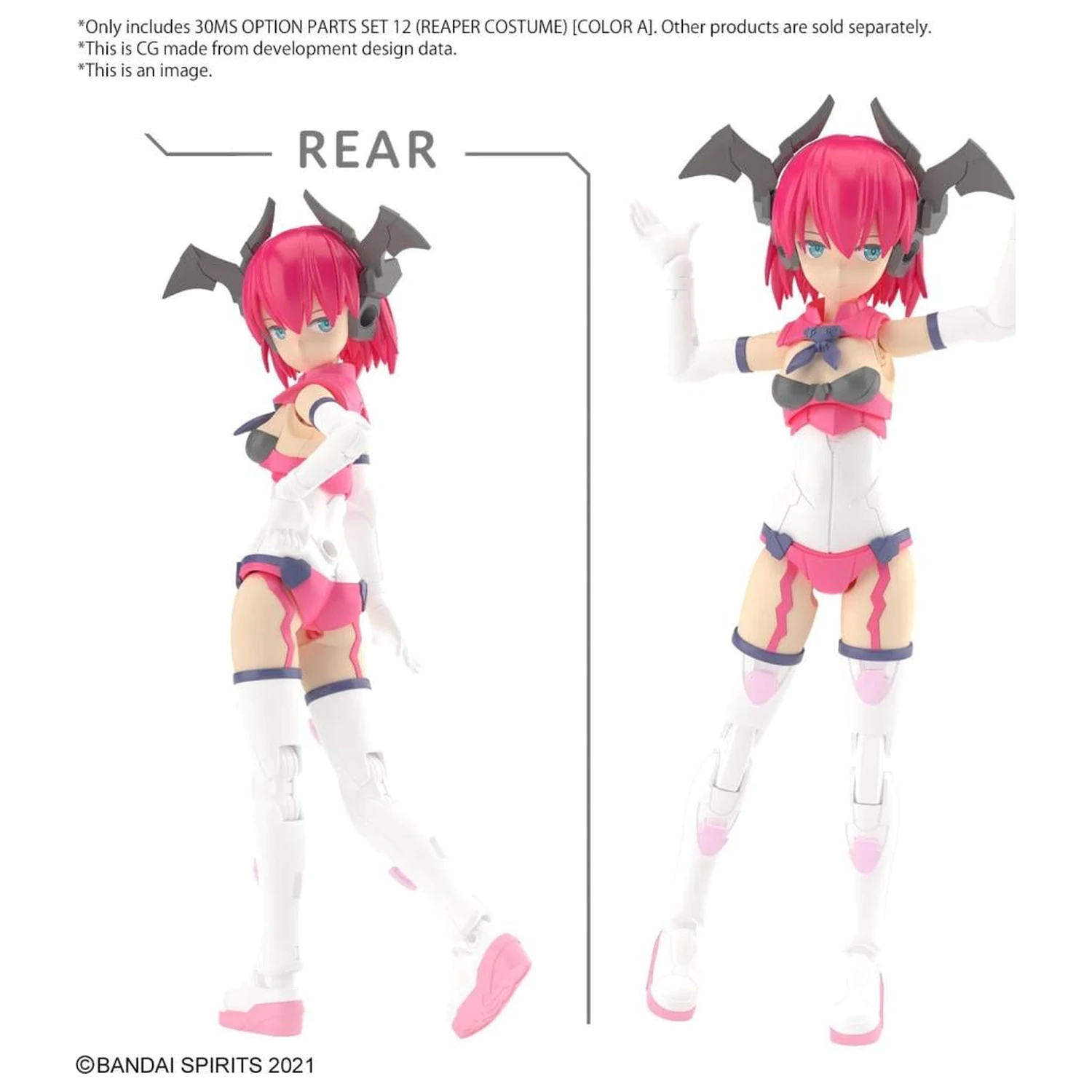 30MS Option Parts Set 12 (Reaper Costume) Color A Model Kit product photo