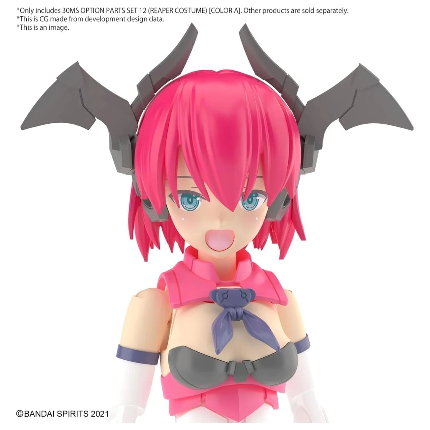 30MS Option Parts Set 12 (Reaper Costume) Color A Model Kit product photo