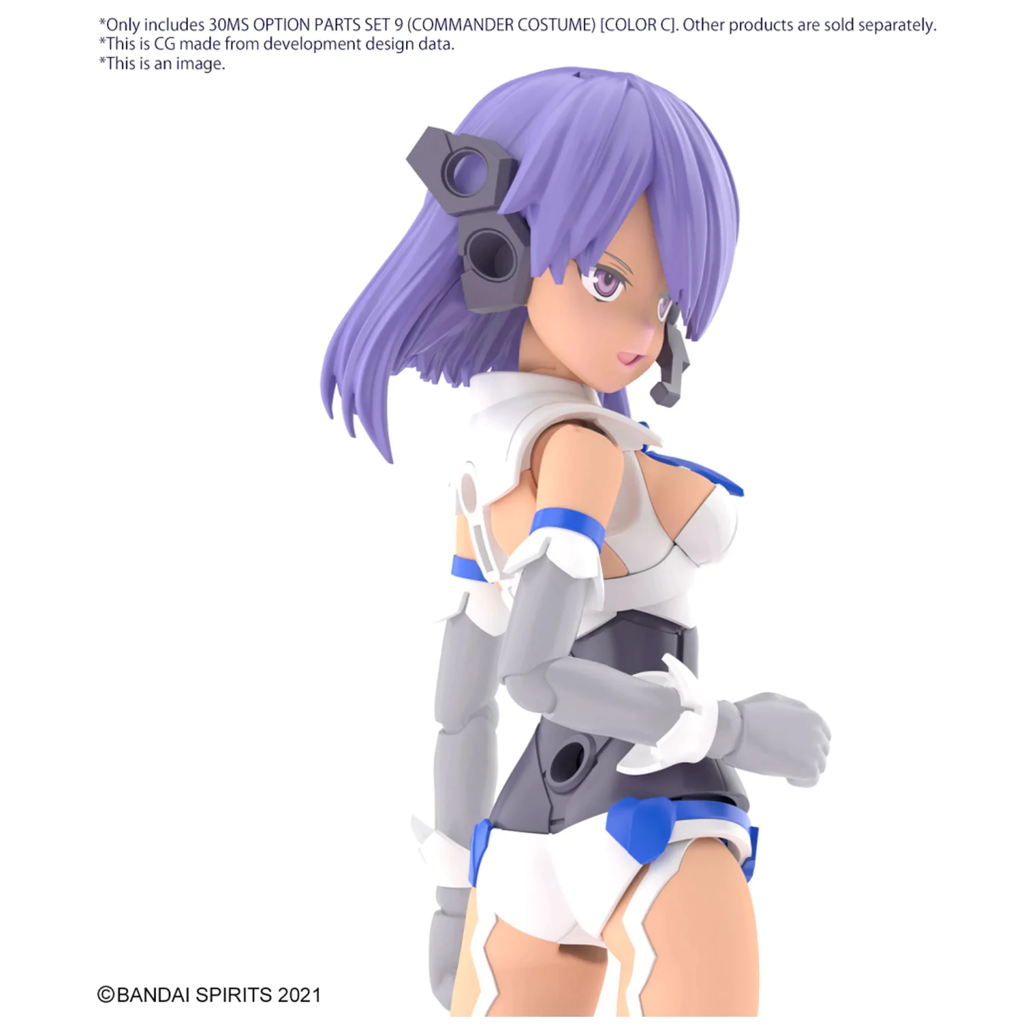 30MS Option Parts Set 9 (Commander Costume Color C) Model Kit product photo