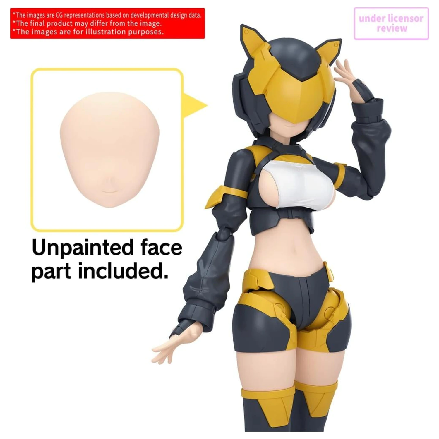 30MS Option Parts Set 28 (Action Wear A) (Color A) Model Kit product photo
