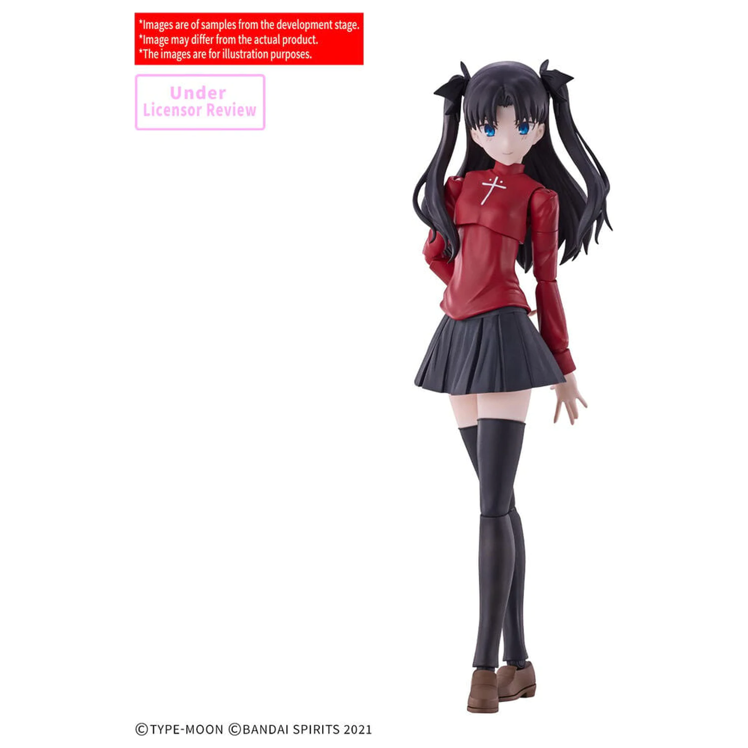 30MS Rin Tohsaka Model Kit Base Figure 30 Minutes Sisters Fate Stay Night product photo