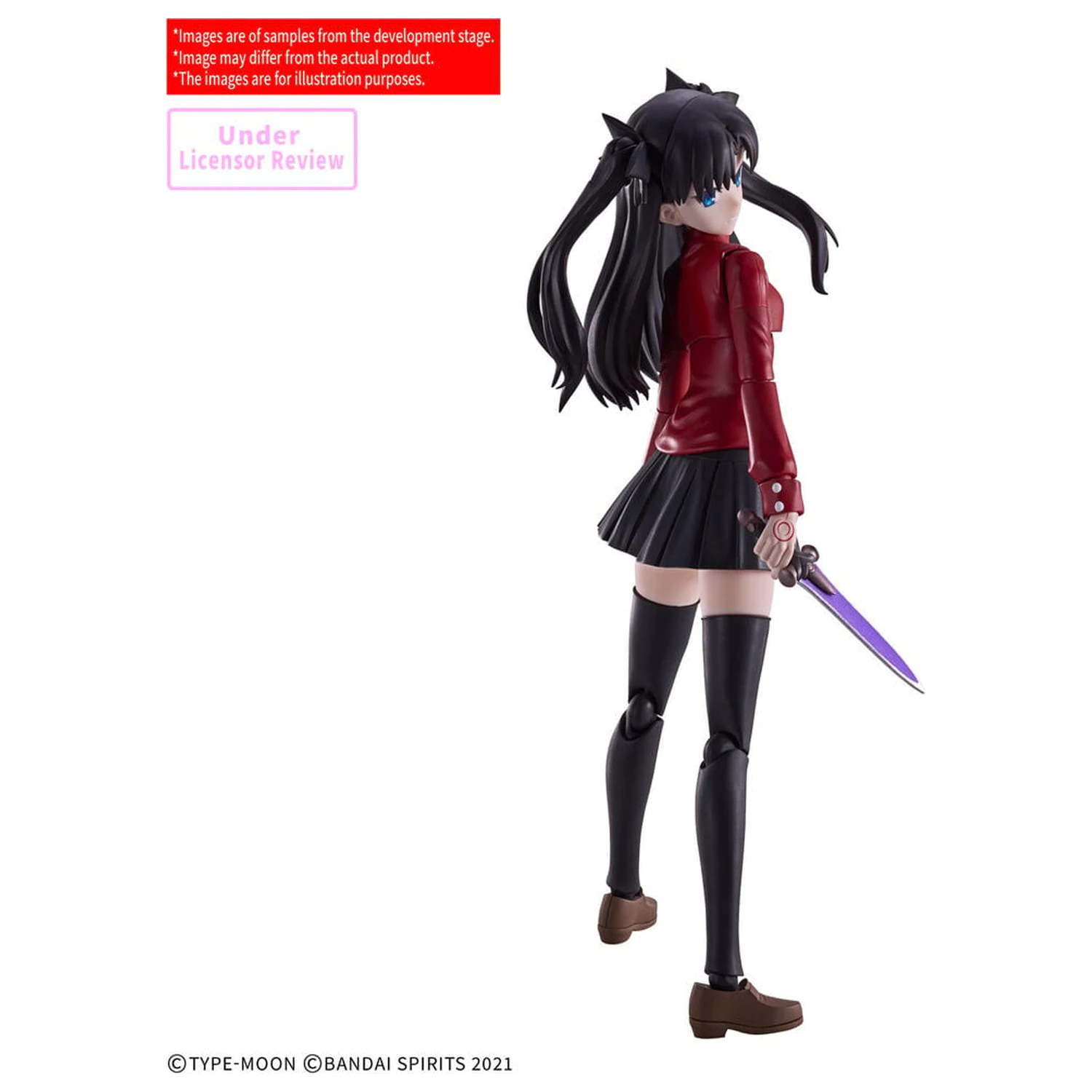 30MS Rin Tohsaka Model Kit Base Figure 30 Minutes Sisters Fate Stay Night product photo
