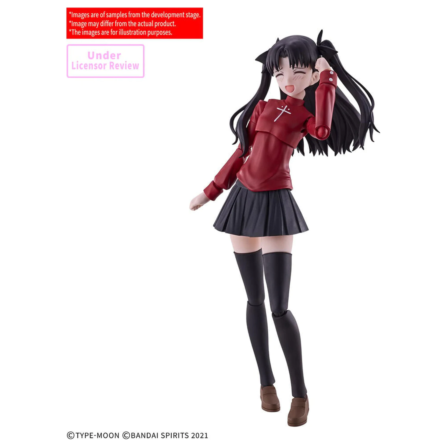 30MS Rin Tohsaka Model Kit Base Figure 30 Minutes Sisters Fate Stay Night product photo